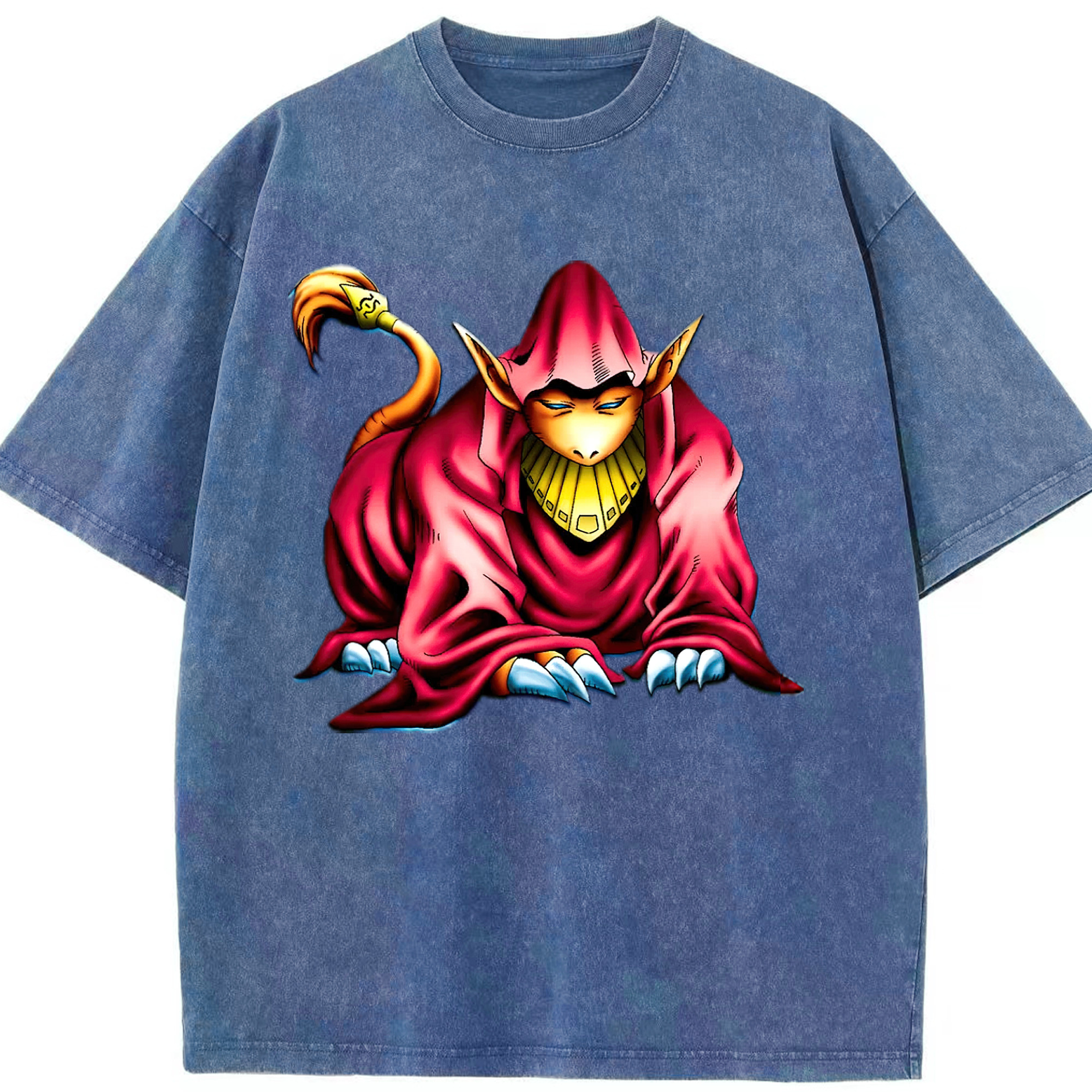 （画像用） 遊☆戯☆王 Yu-Gi-Oh! 綿100% ヴィンテージ風 半袖Tシャツ（フロントプリント）