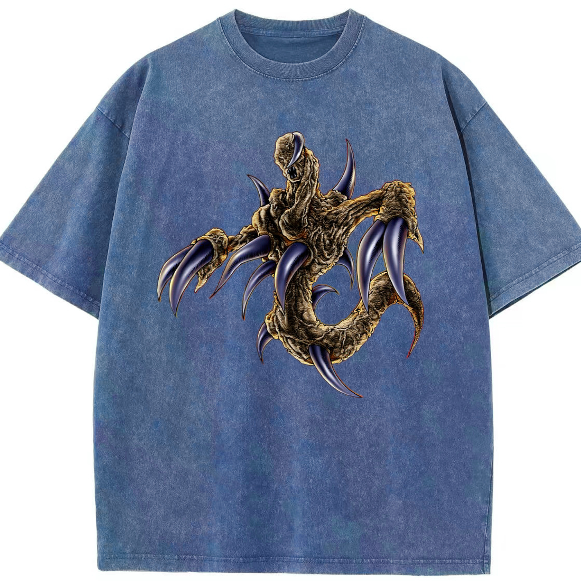 （画像用） 遊☆戯☆王 Yu-Gi-Oh! 綿100% ヴィンテージ風 半袖Tシャツ（フロントプリント）