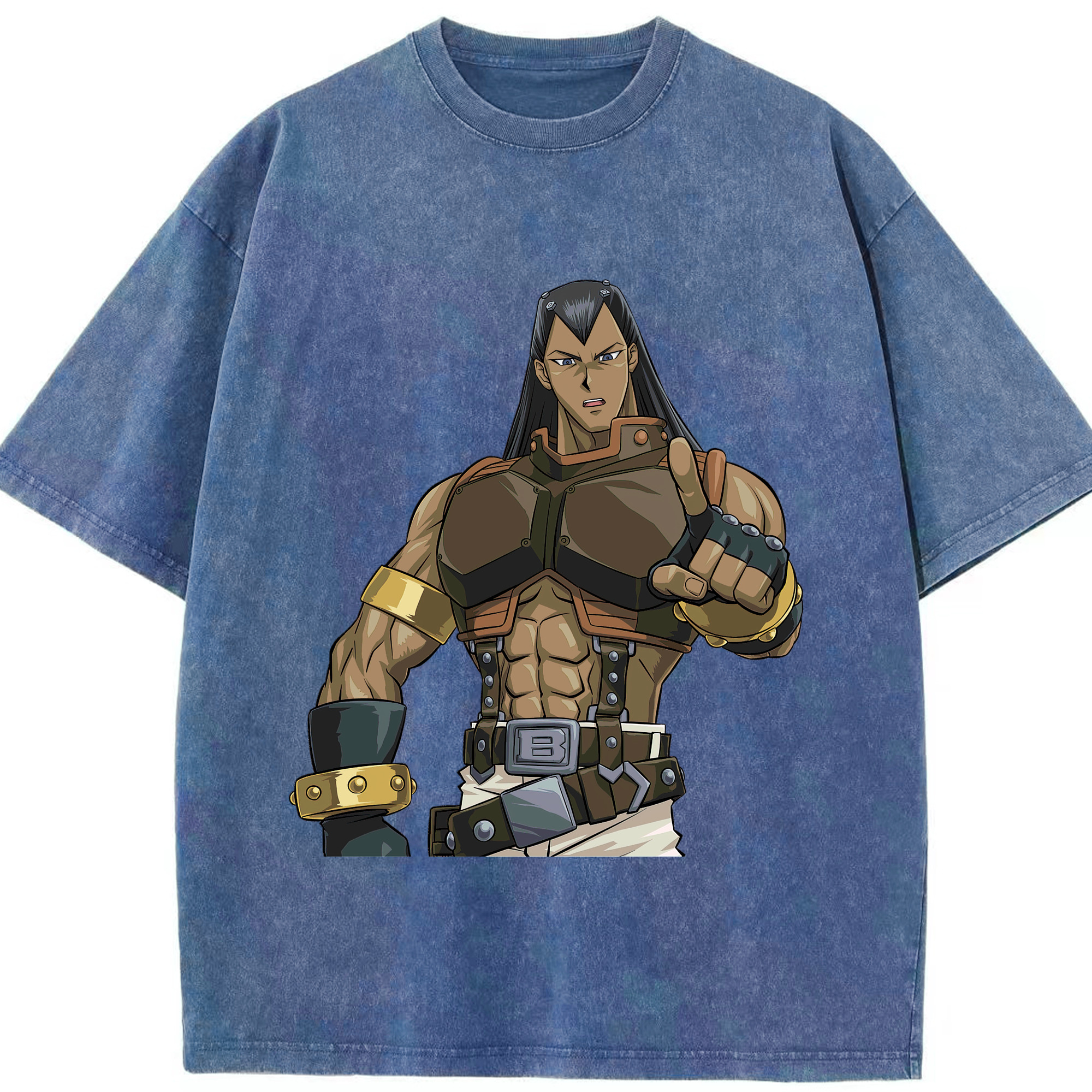 （画像用） 遊☆戯☆王 Yu-Gi-Oh! 綿100% ヴィンテージ風 半袖Tシャツ（フロントプリント）