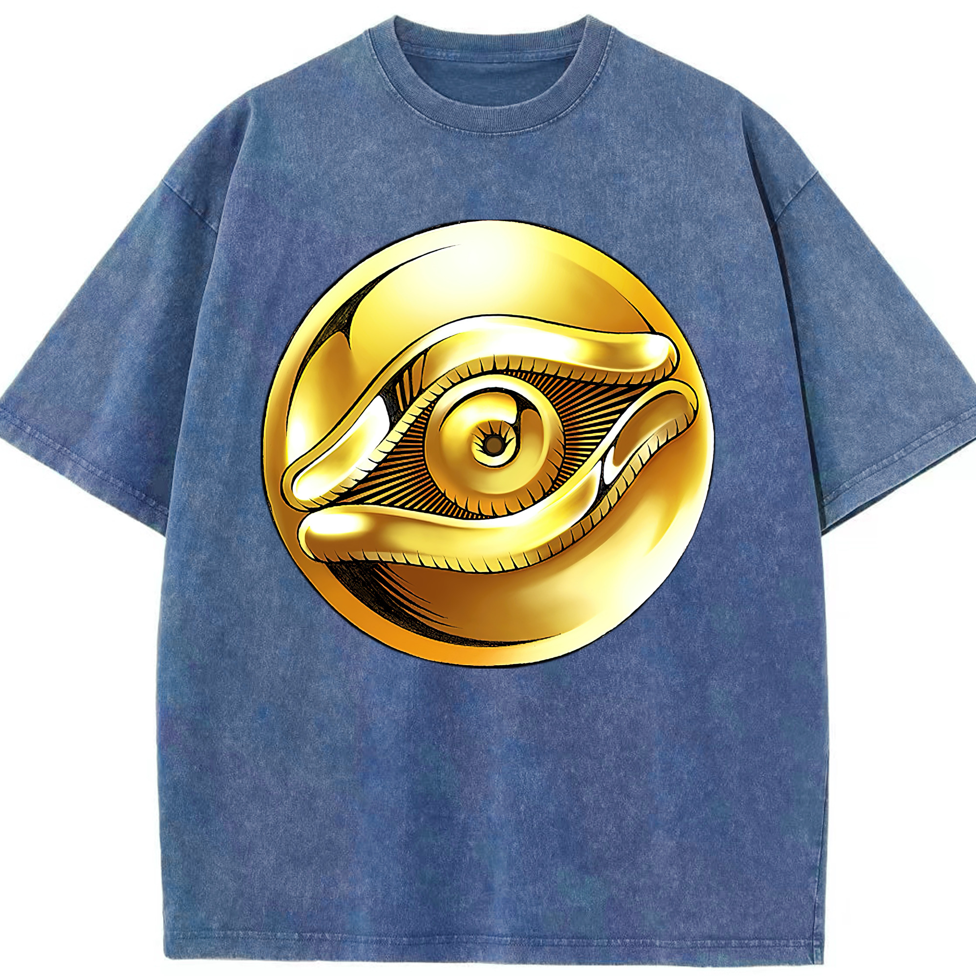 （画像用） 遊☆戯☆王 Yu-Gi-Oh! 綿100% ヴィンテージ風 半袖Tシャツ（フロントプリント）