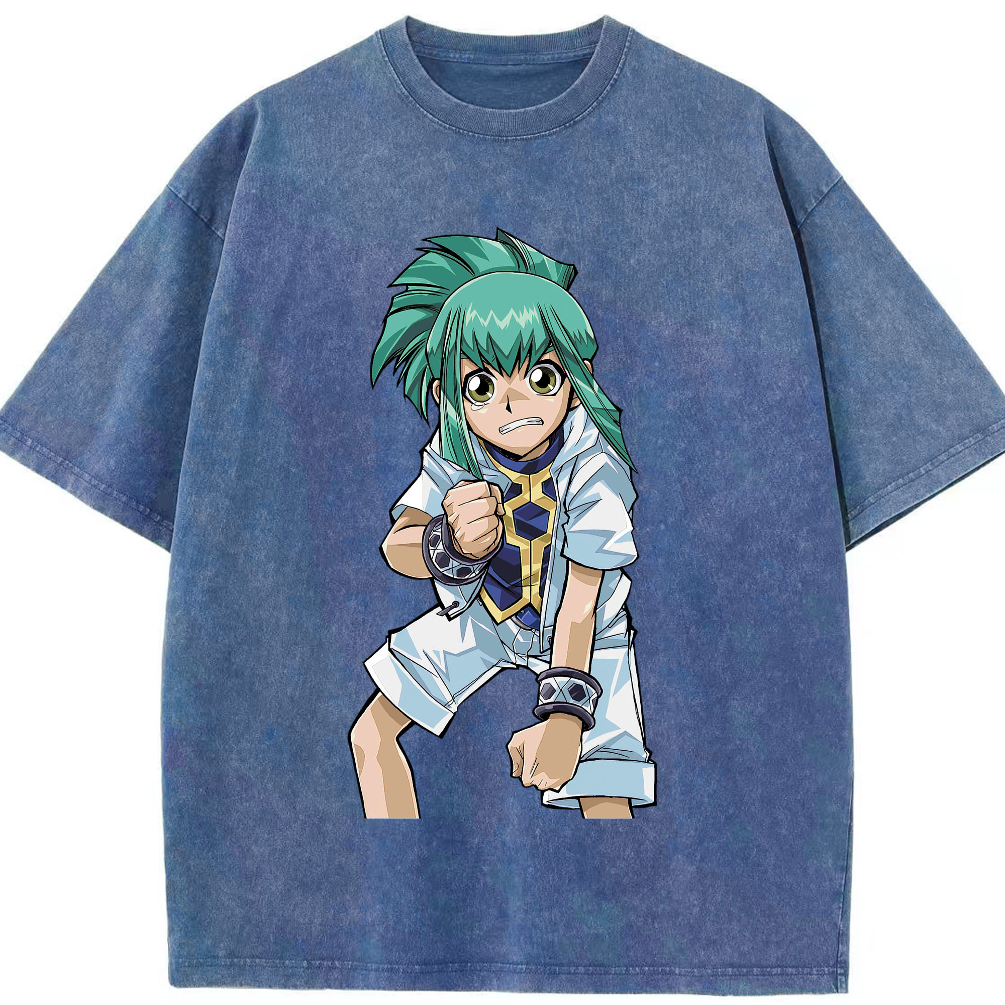 （画像用） 遊☆戯☆王 Yu-Gi-Oh! 綿100% ヴィンテージ風 半袖Tシャツ（フロントプリント）