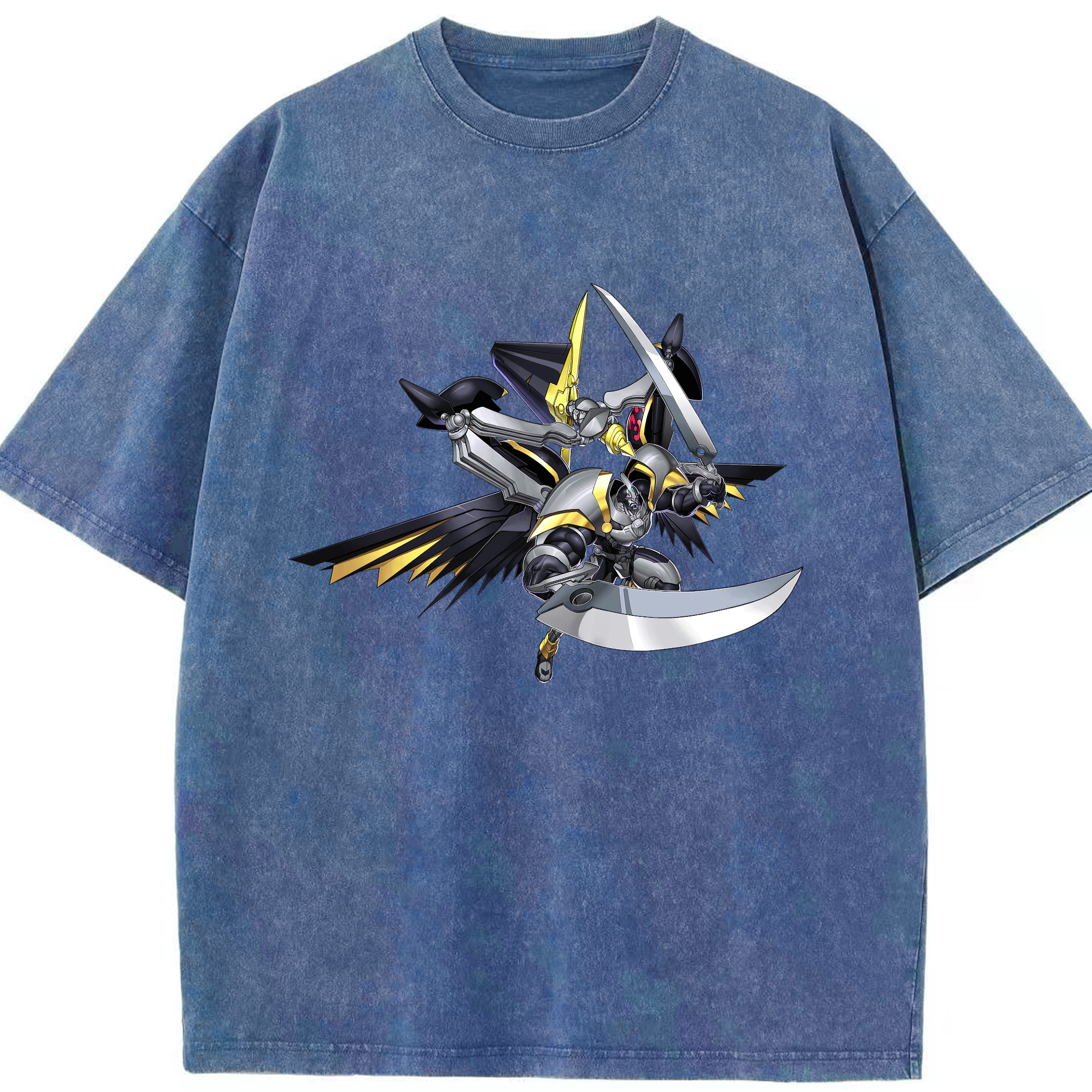 （画像用） 遊☆戯☆王 Yu-Gi-Oh! 綿100% ヴィンテージ風 半袖Tシャツ（フロントプリント）