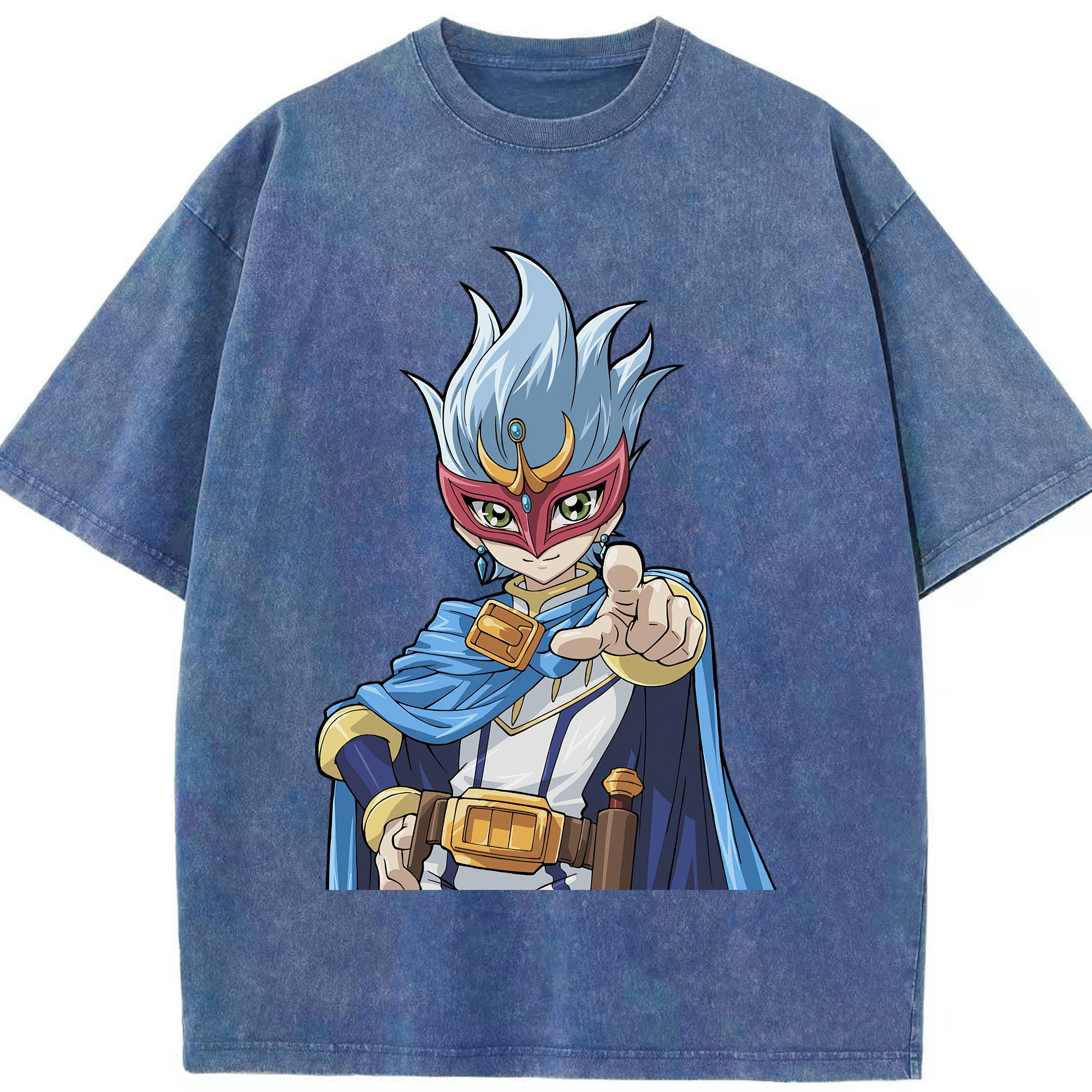 （画像用） 遊☆戯☆王 Yu-Gi-Oh! 綿100% ヴィンテージ風 半袖Tシャツ（フロントプリント）
