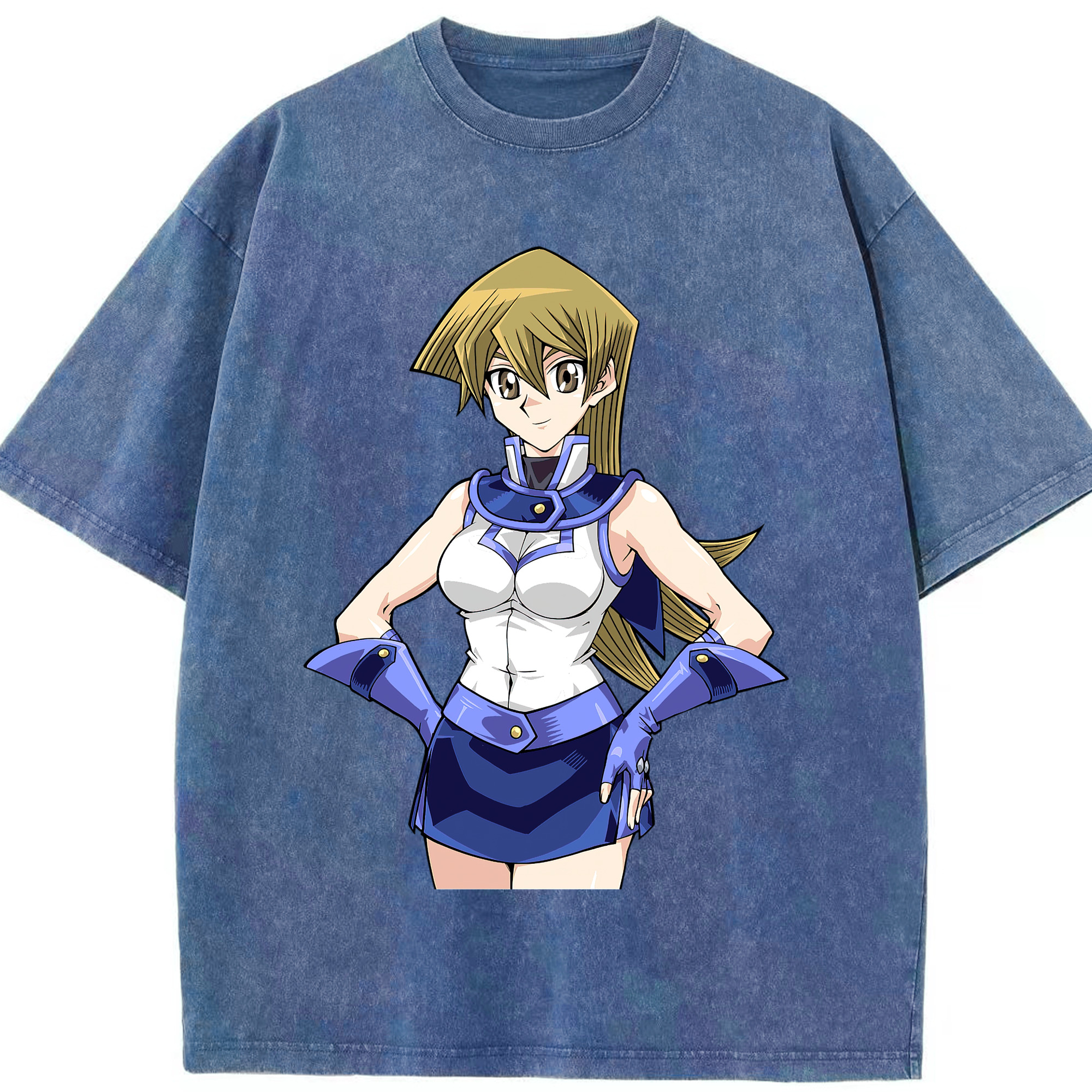 （画像用） 遊☆戯☆王 Yu-Gi-Oh! 綿100% ヴィンテージ風 半袖Tシャツ（フロントプリント）