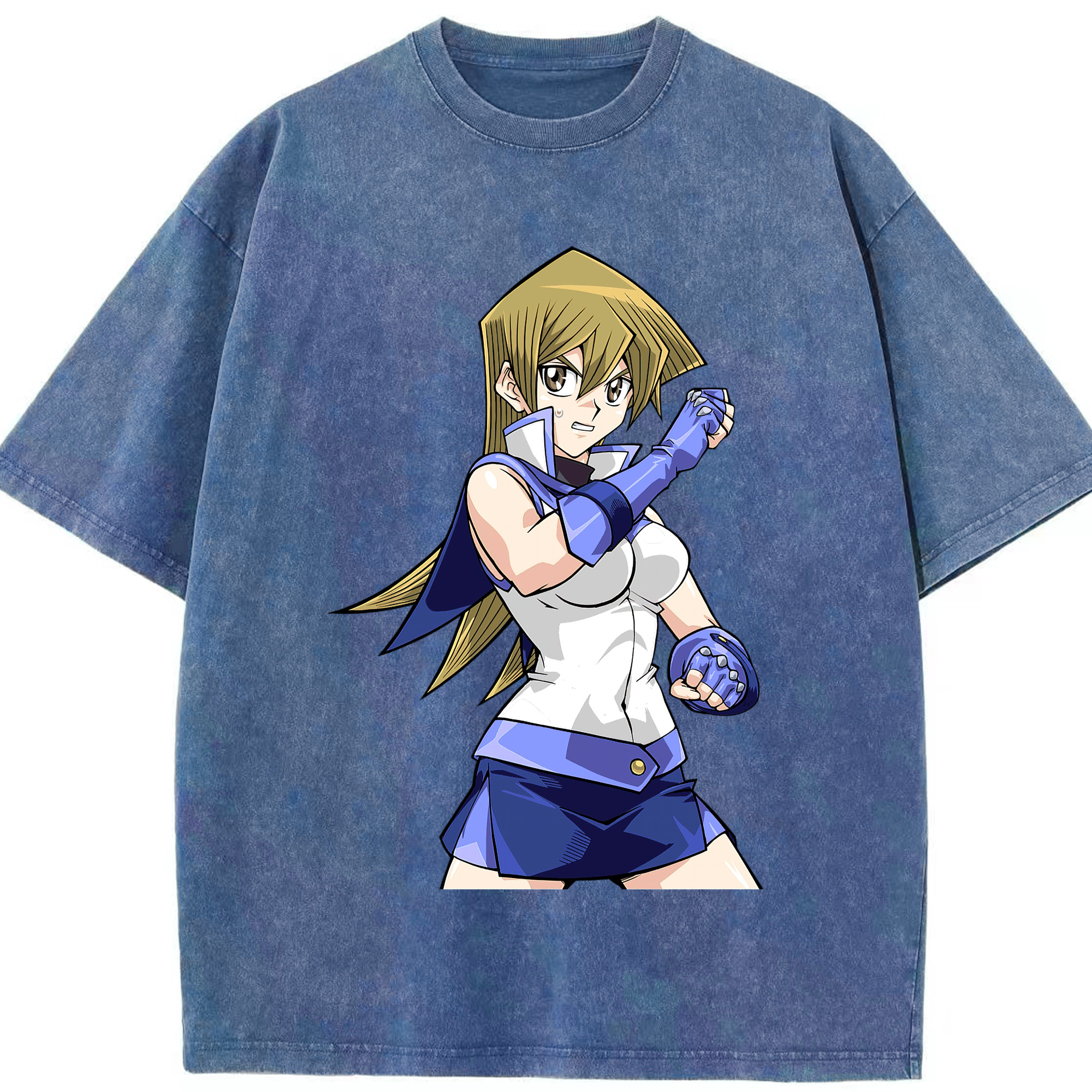 （画像用） 遊☆戯☆王 Yu-Gi-Oh! 綿100% ヴィンテージ風 半袖Tシャツ（フロントプリント）
