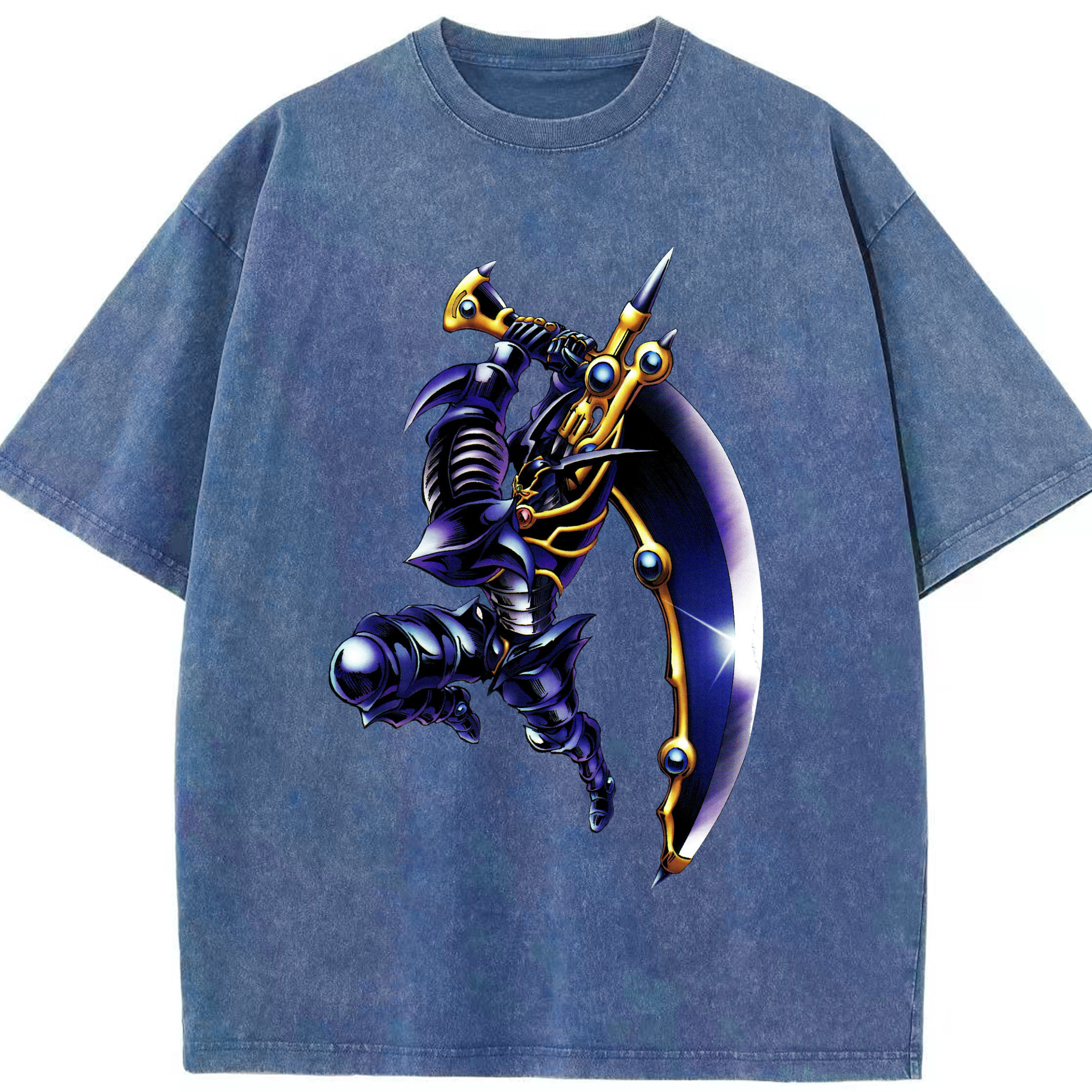 （画像用） 遊☆戯☆王 Yu-Gi-Oh! 綿100% ヴィンテージ風 半袖Tシャツ（フロントプリント）
