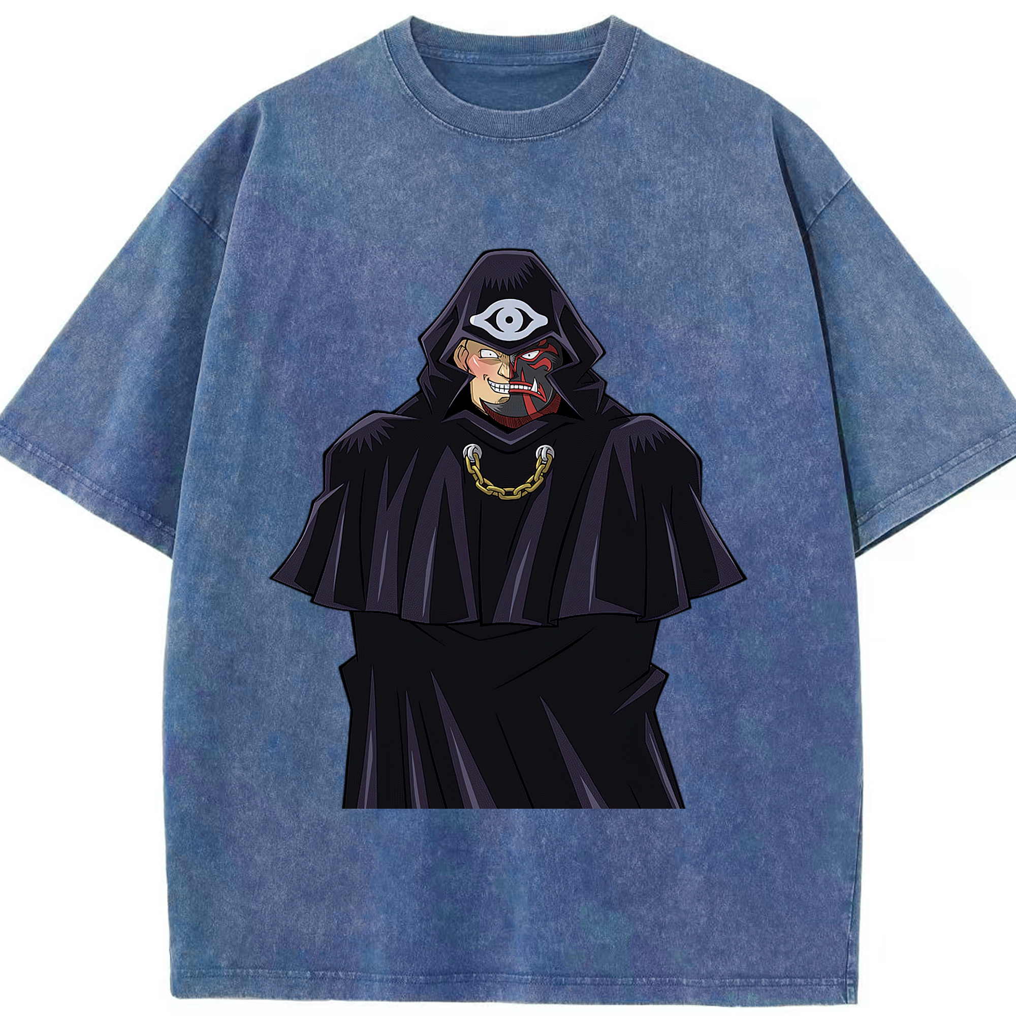 （画像用） 遊☆戯☆王 Yu-Gi-Oh! 綿100% ヴィンテージ風 半袖Tシャツ（フロントプリント）