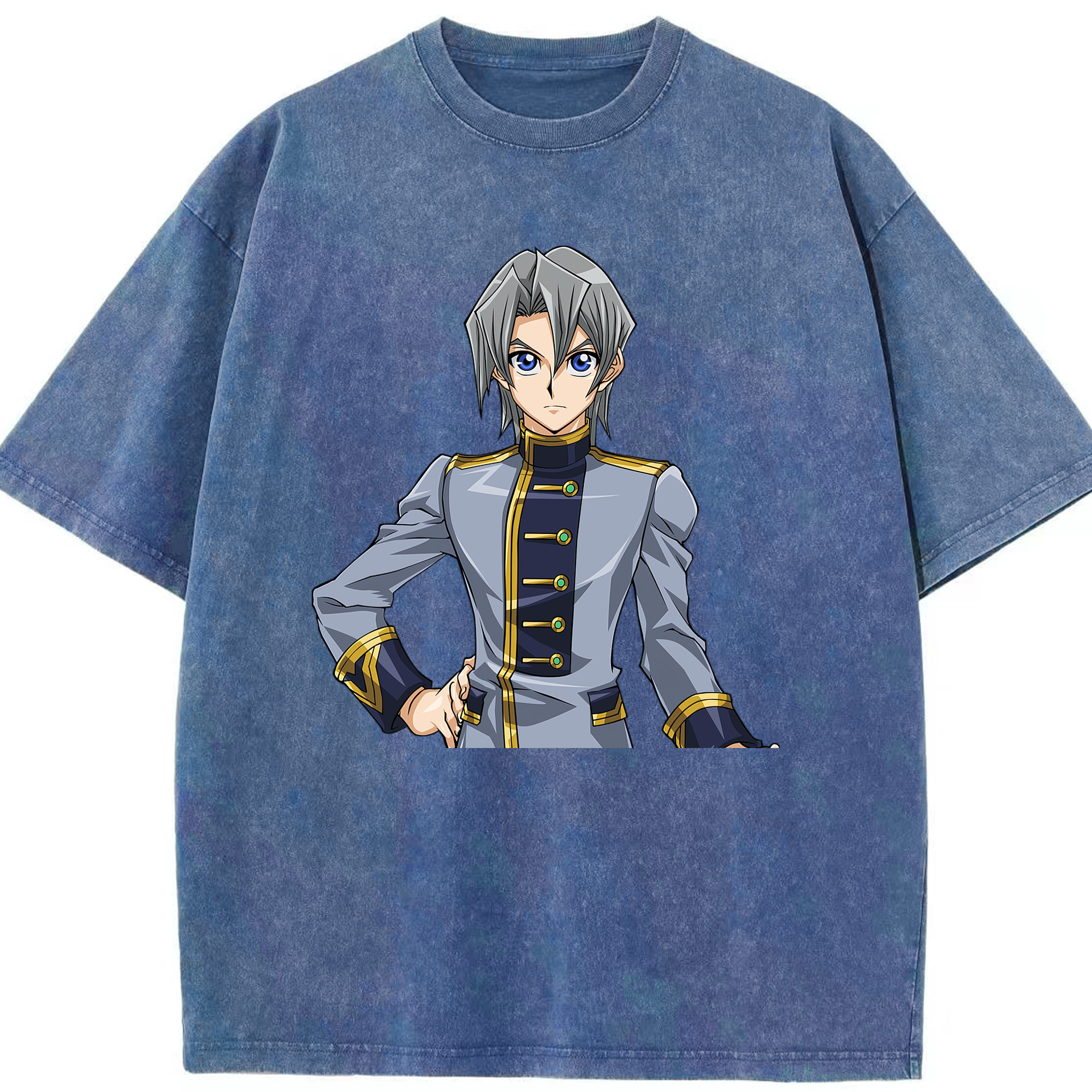 （画像用） 遊☆戯☆王 Yu-Gi-Oh! 綿100% ヴィンテージ風 半袖Tシャツ（フロントプリント）