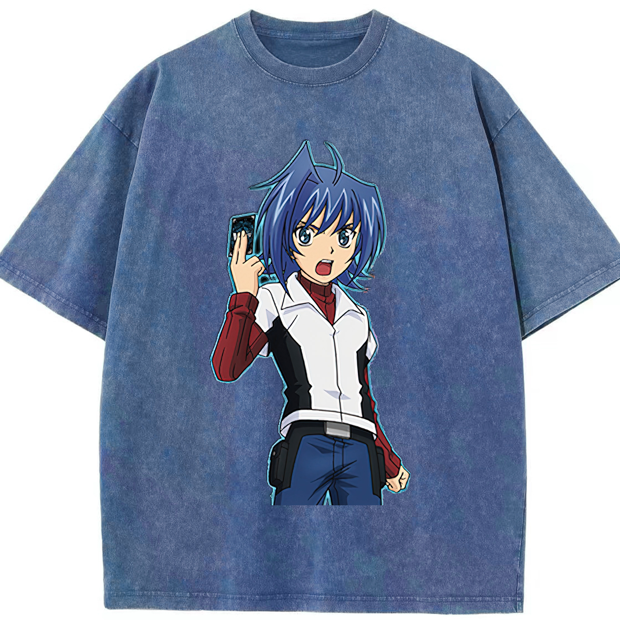 （画像用） 遊☆戯☆王 Yu-Gi-Oh! 綿100% ヴィンテージ風 半袖Tシャツ（フロントプリント）
