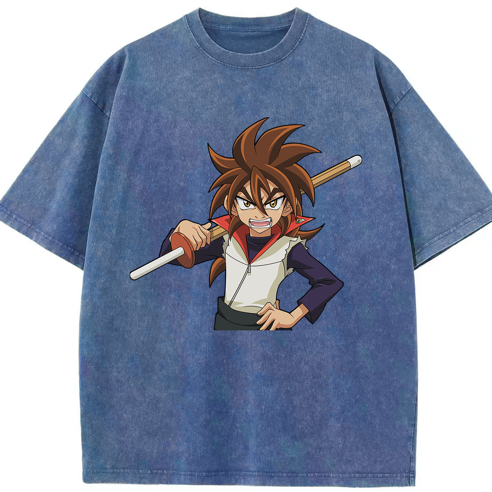 （画像用） 遊☆戯☆王 Yu-Gi-Oh! 綿100% ヴィンテージ風 半袖Tシャツ（フロントプリント）