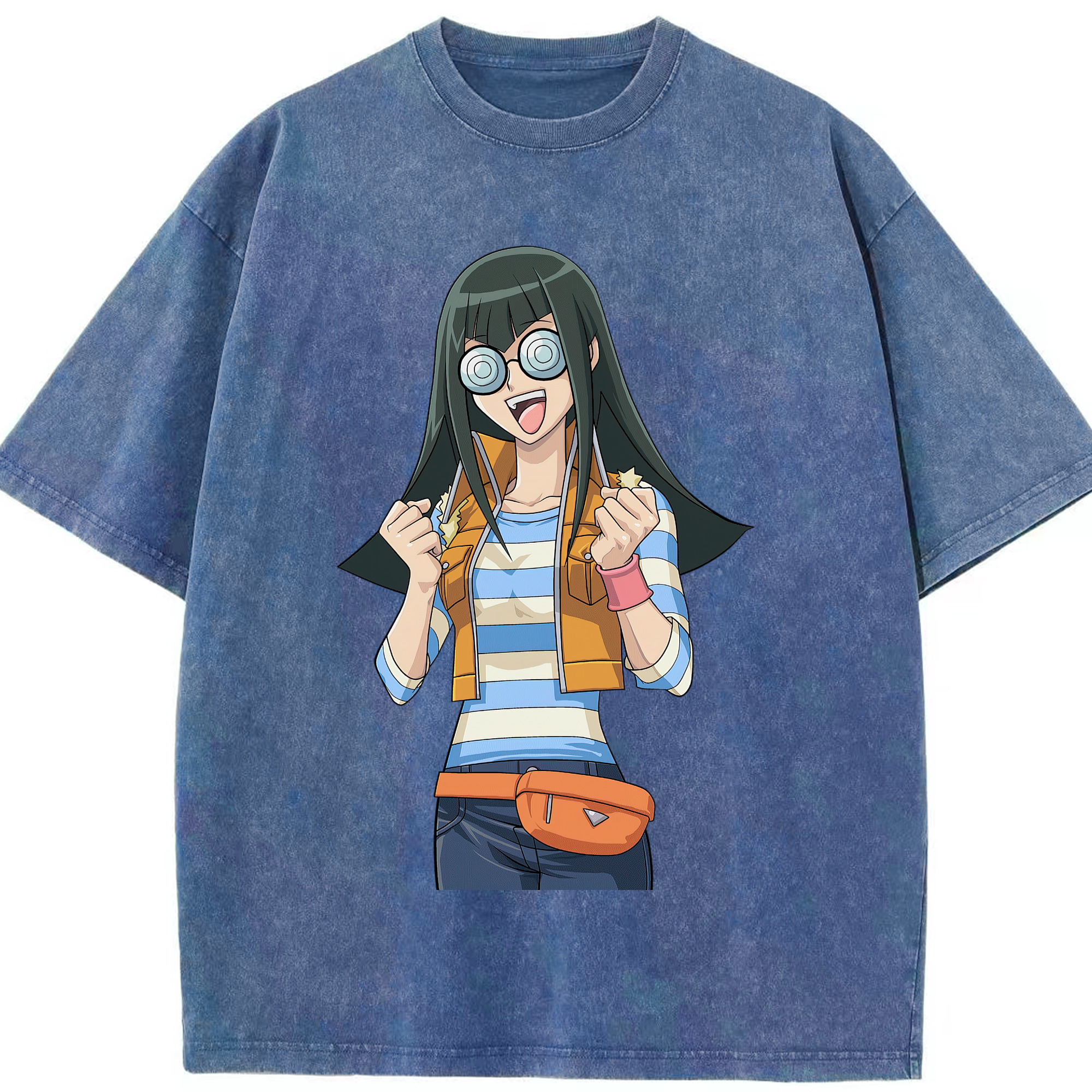 （画像用） 遊☆戯☆王 Yu-Gi-Oh! 綿100% ヴィンテージ風 半袖Tシャツ（フロントプリント）