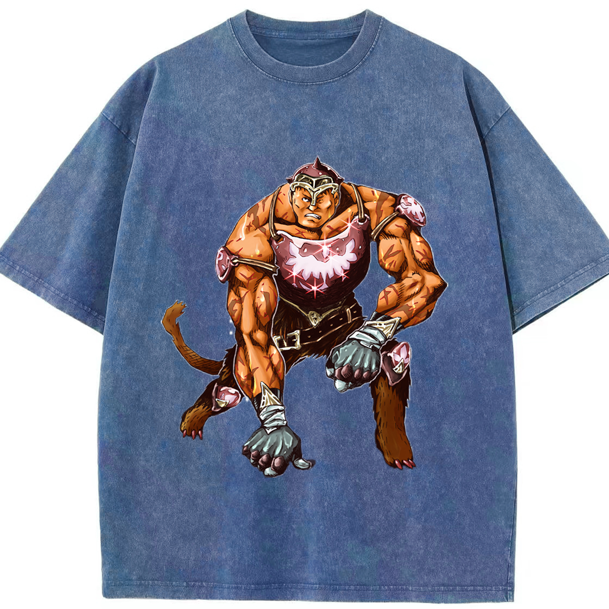 （画像用） 遊☆戯☆王 Yu-Gi-Oh! 綿100% ヴィンテージ風 半袖Tシャツ（フロントプリント）