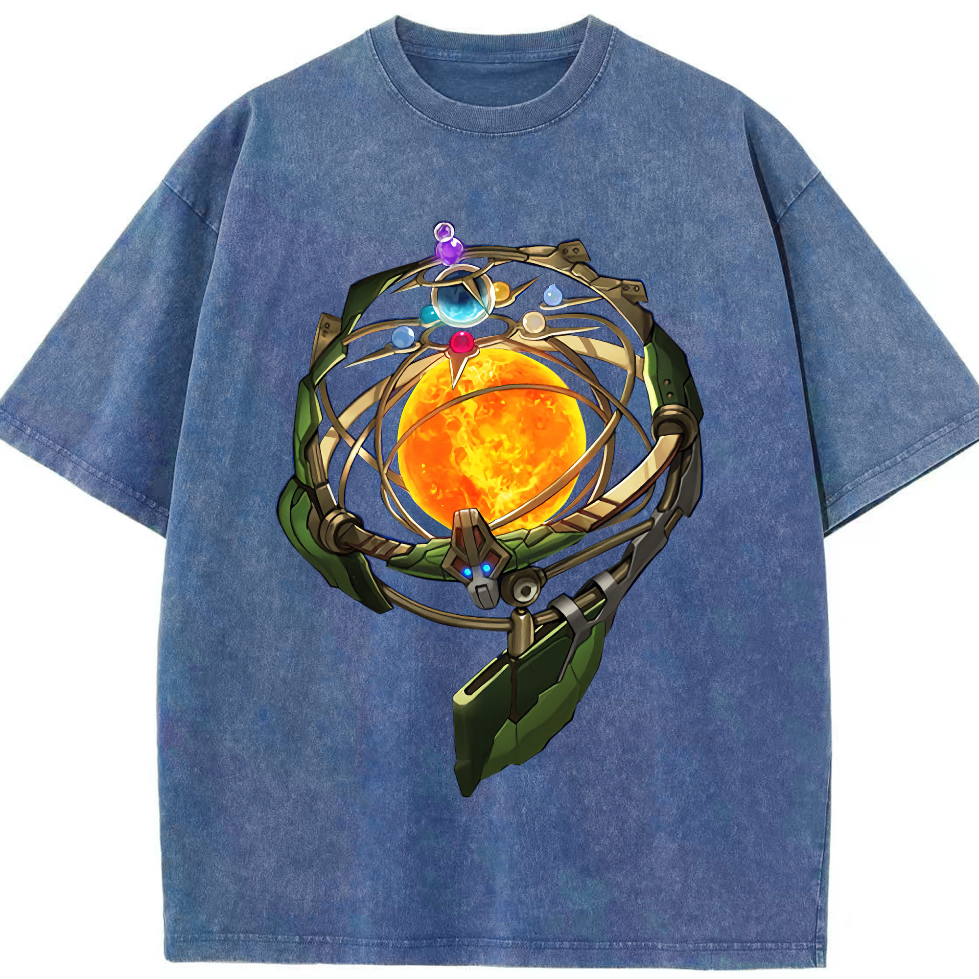 （画像用） 遊☆戯☆王 Yu-Gi-Oh! 綿100% ヴィンテージ風 半袖Tシャツ（フロントプリント）