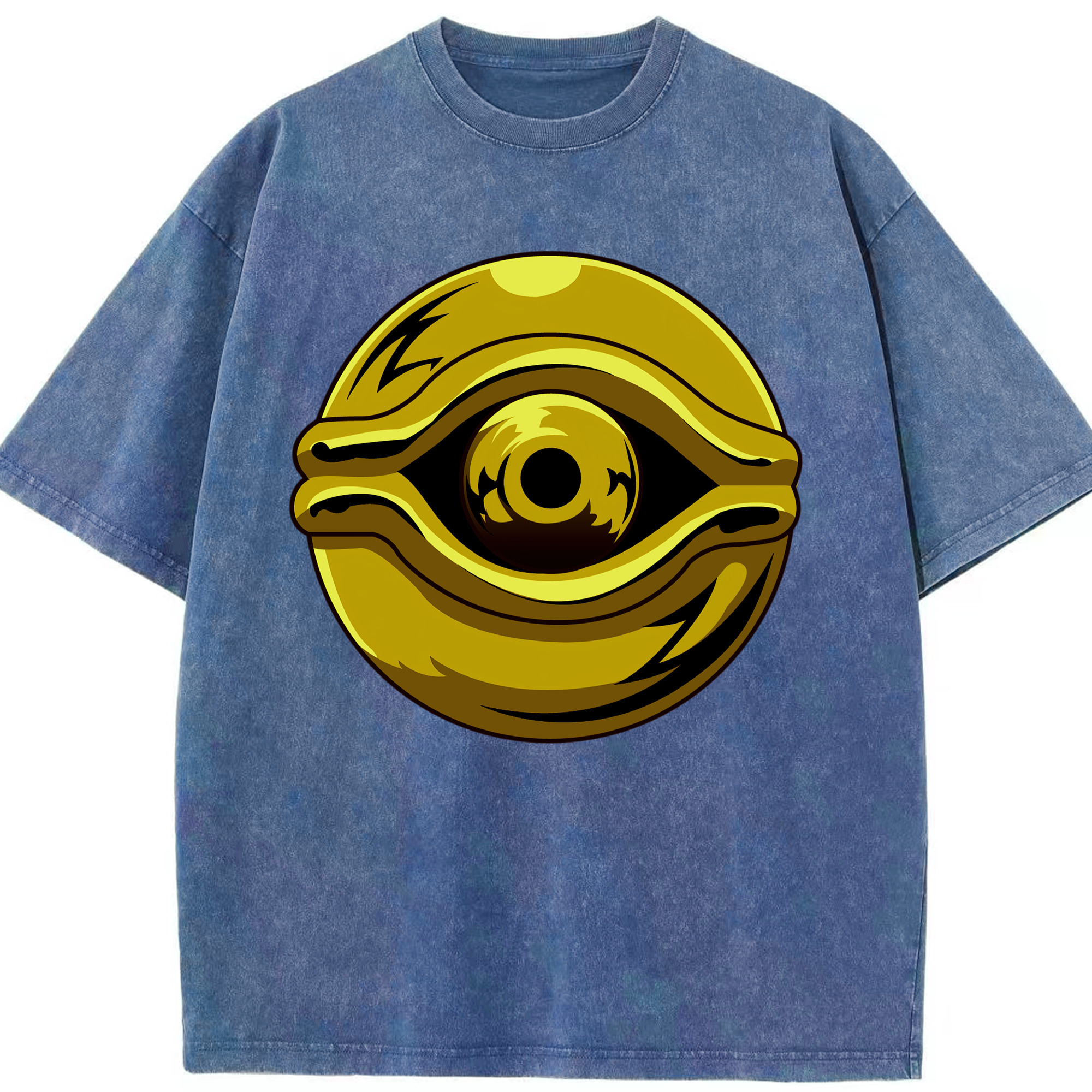 （画像用） 遊☆戯☆王 Yu-Gi-Oh! 綿100% ヴィンテージ風 半袖Tシャツ（フロントプリント）