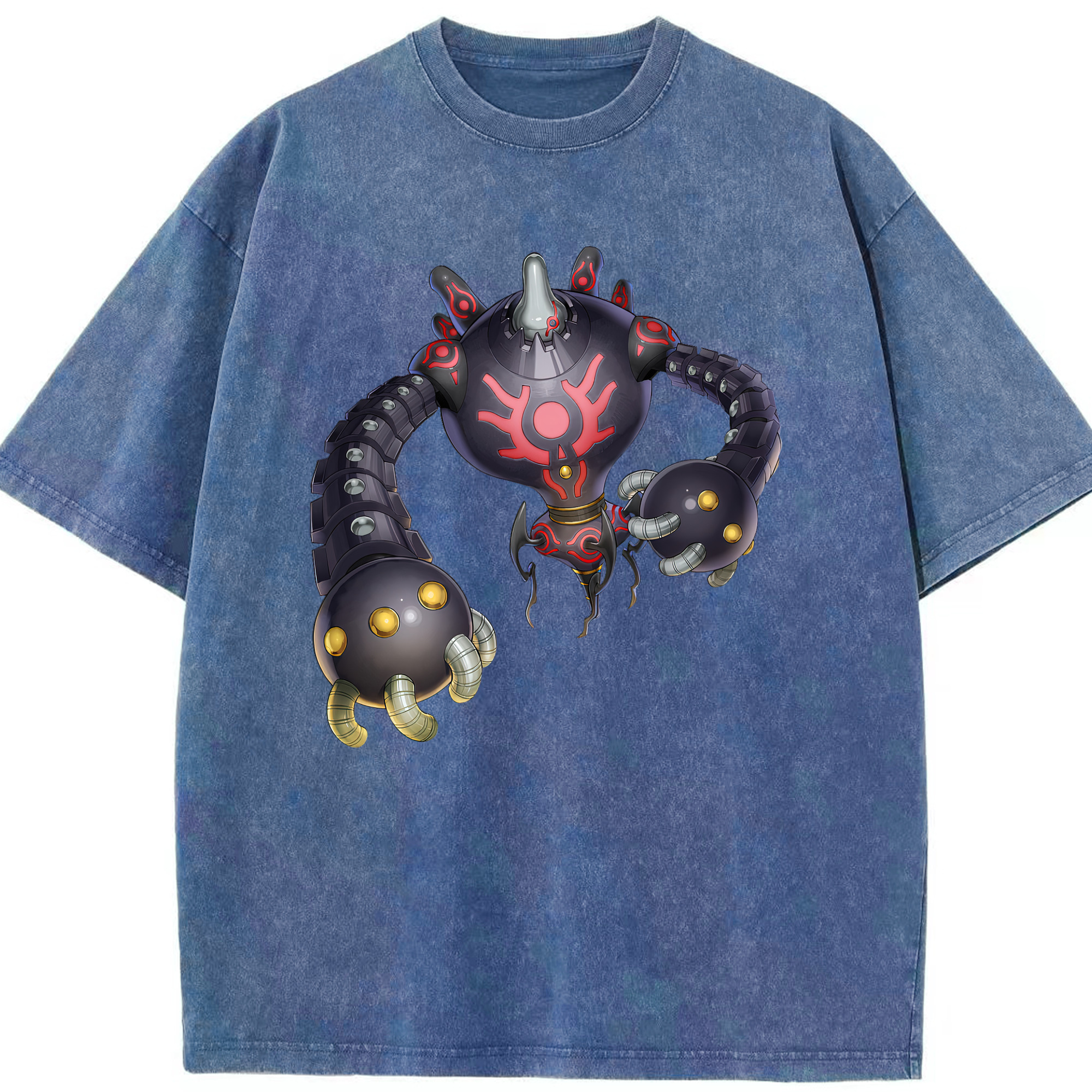 （画像用） 遊☆戯☆王 Yu-Gi-Oh! 綿100% ヴィンテージ風 半袖Tシャツ（フロントプリント）