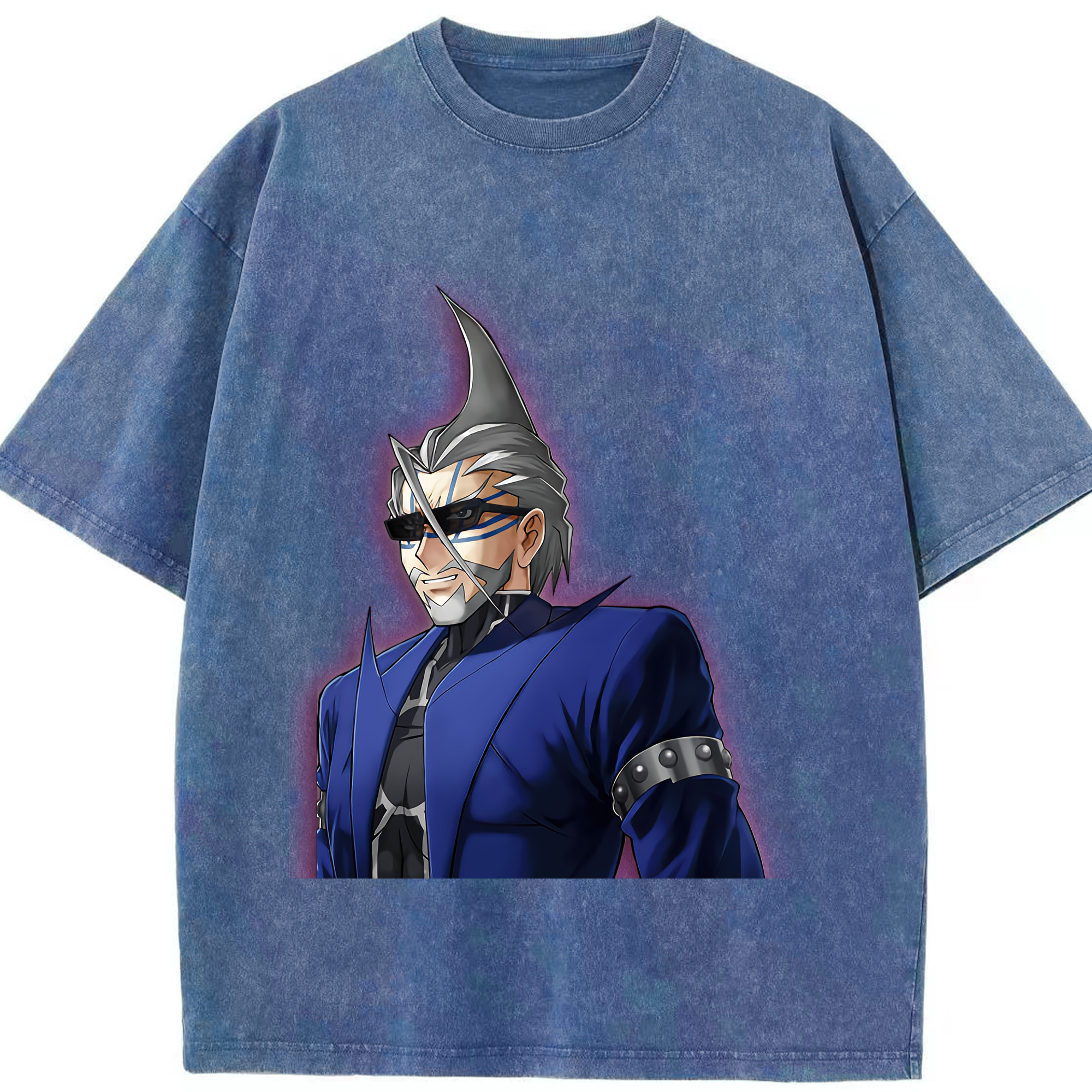 （画像用） 遊☆戯☆王 Yu-Gi-Oh! 綿100% ヴィンテージ風 半袖Tシャツ（フロントプリント）