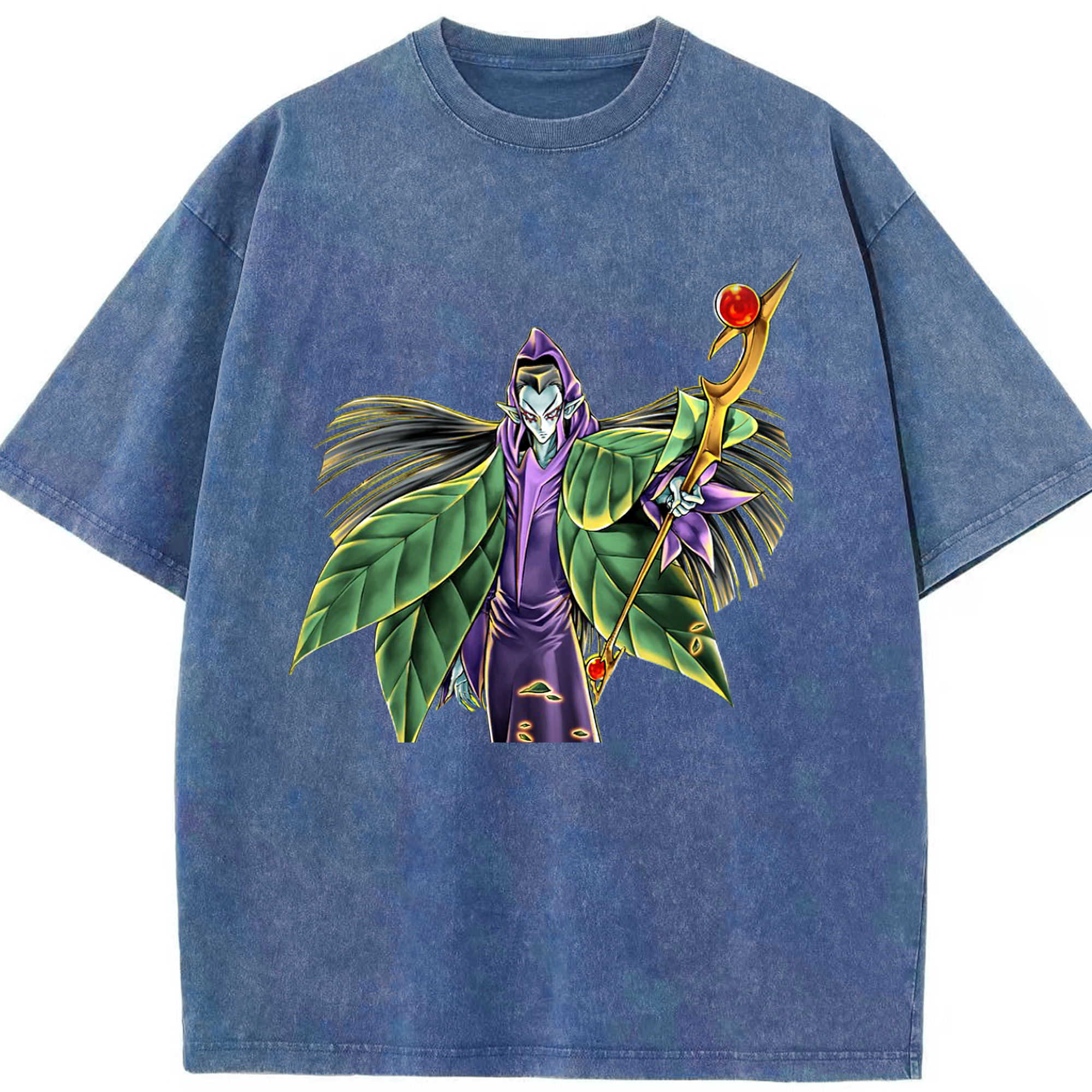 （画像用） 遊☆戯☆王 Yu-Gi-Oh! 綿100% ヴィンテージ風 半袖Tシャツ（フロントプリント）