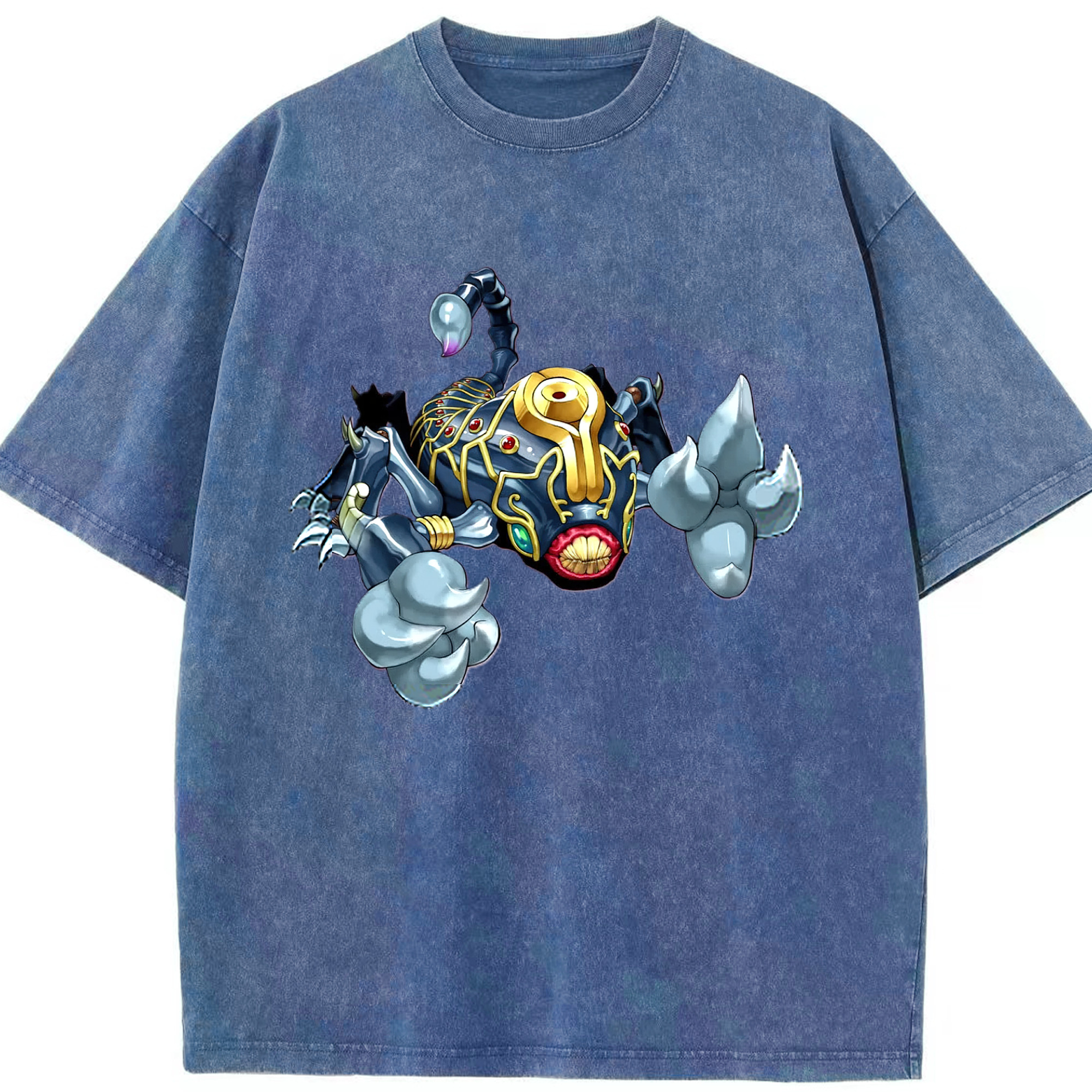 （画像用） 遊☆戯☆王 Yu-Gi-Oh! 綿100% ヴィンテージ風 半袖Tシャツ（フロントプリント）