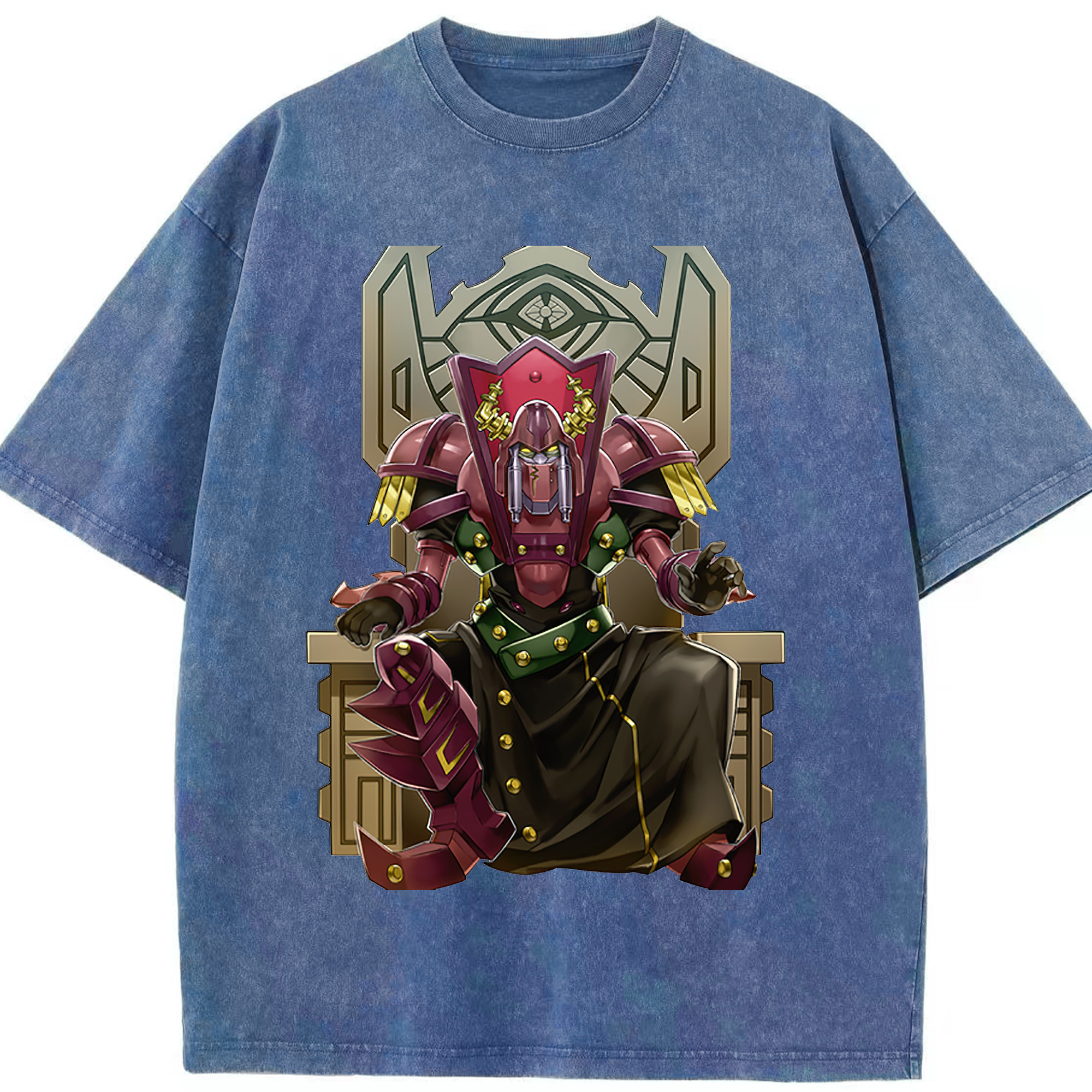 （画像用） 遊☆戯☆王 Yu-Gi-Oh! 綿100% ヴィンテージ風 半袖Tシャツ（フロントプリント）