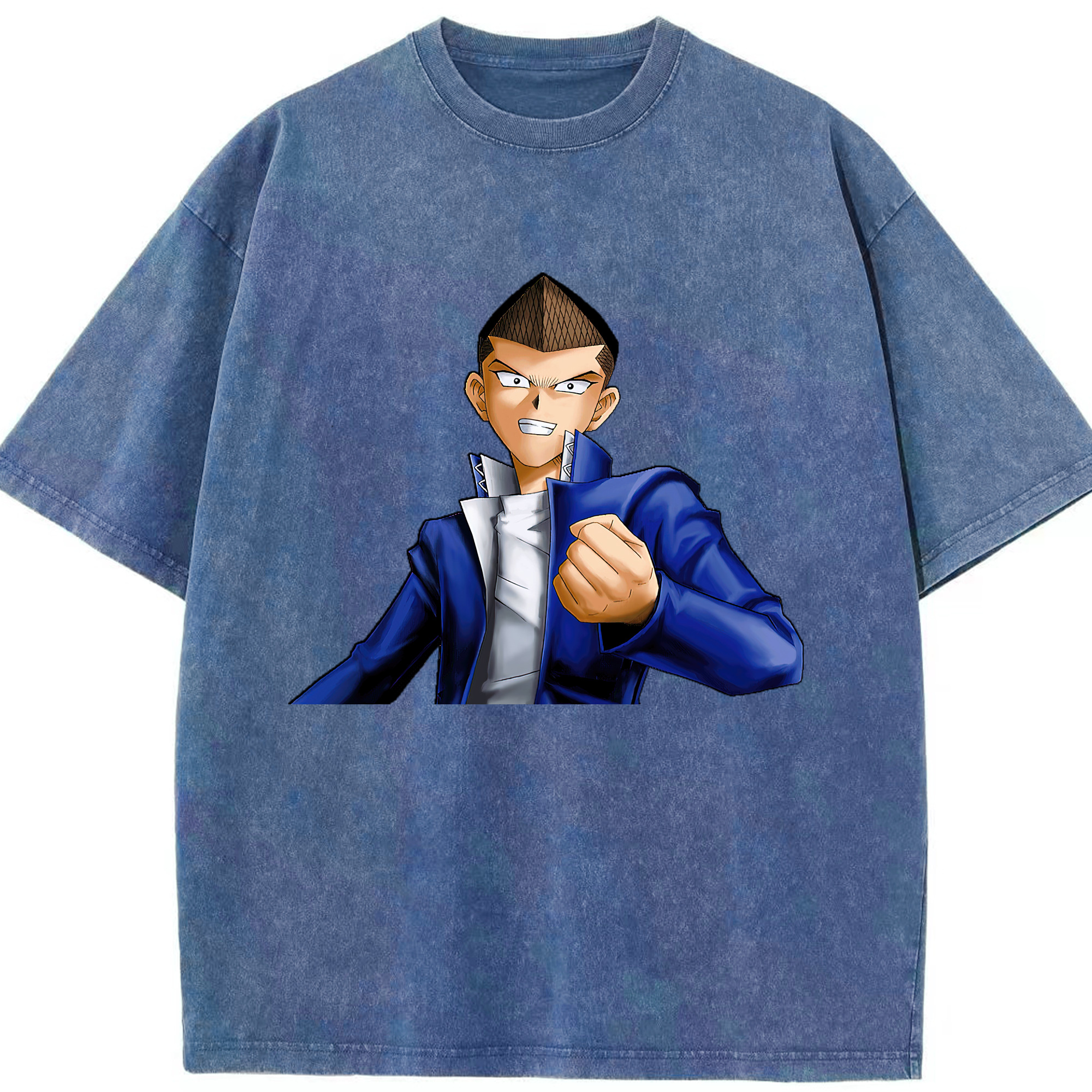 （画像用） 遊☆戯☆王 Yu-Gi-Oh! 綿100% ヴィンテージ風 半袖Tシャツ（フロントプリント）