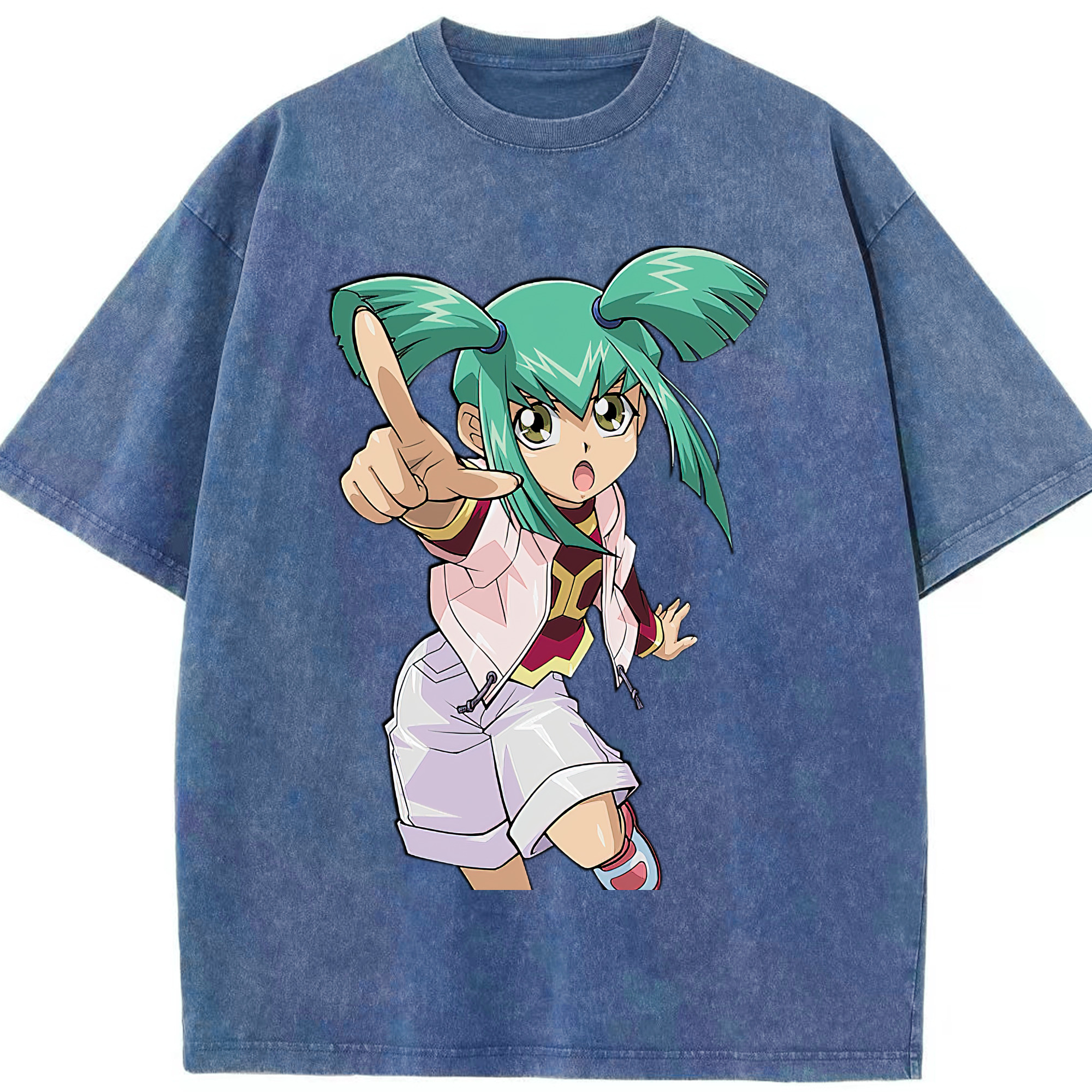 （画像用） 遊☆戯☆王 Yu-Gi-Oh! 綿100% ヴィンテージ風 半袖Tシャツ（フロントプリント）