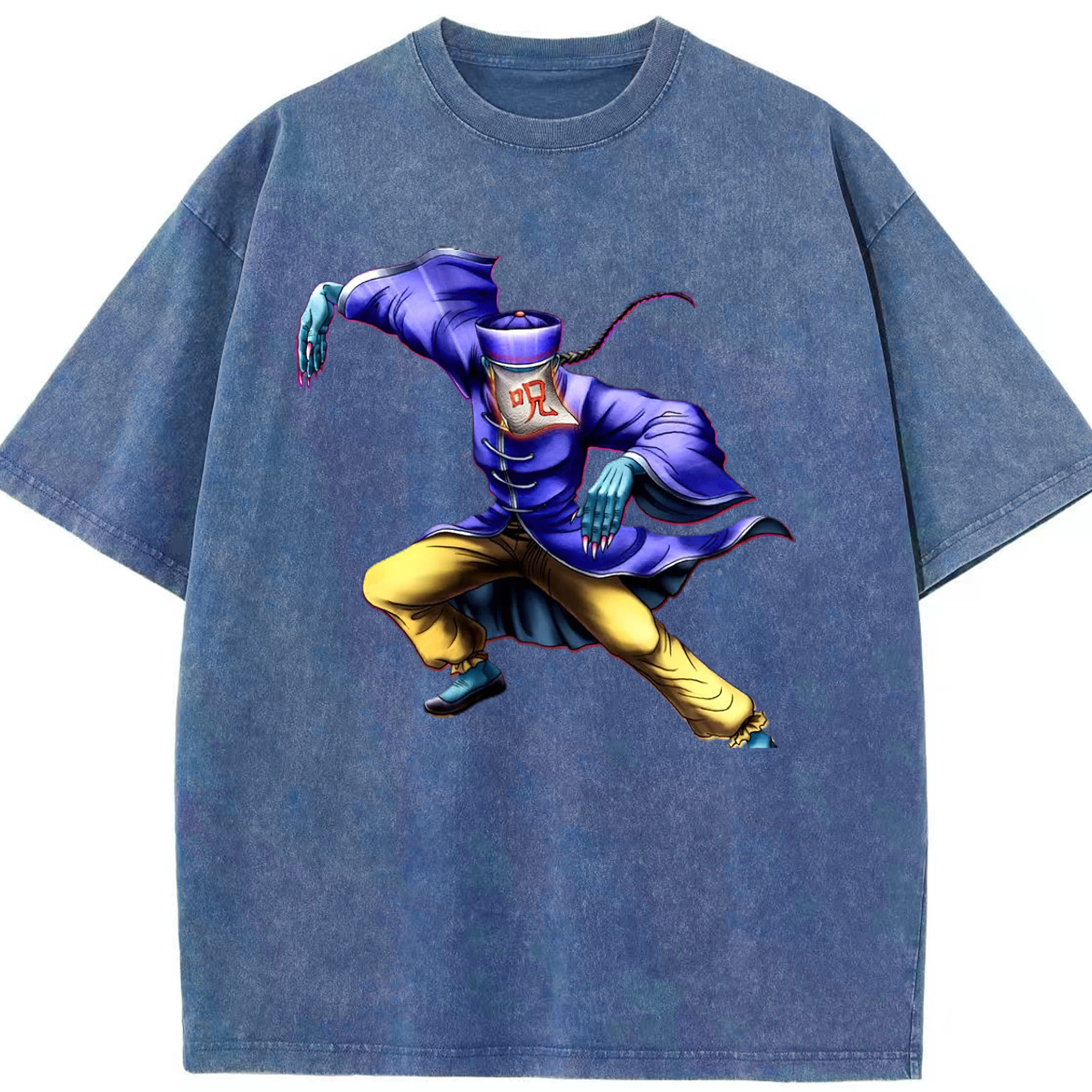 （画像用） 遊☆戯☆王 Yu-Gi-Oh! 綿100% ヴィンテージ風 半袖Tシャツ（フロントプリント）