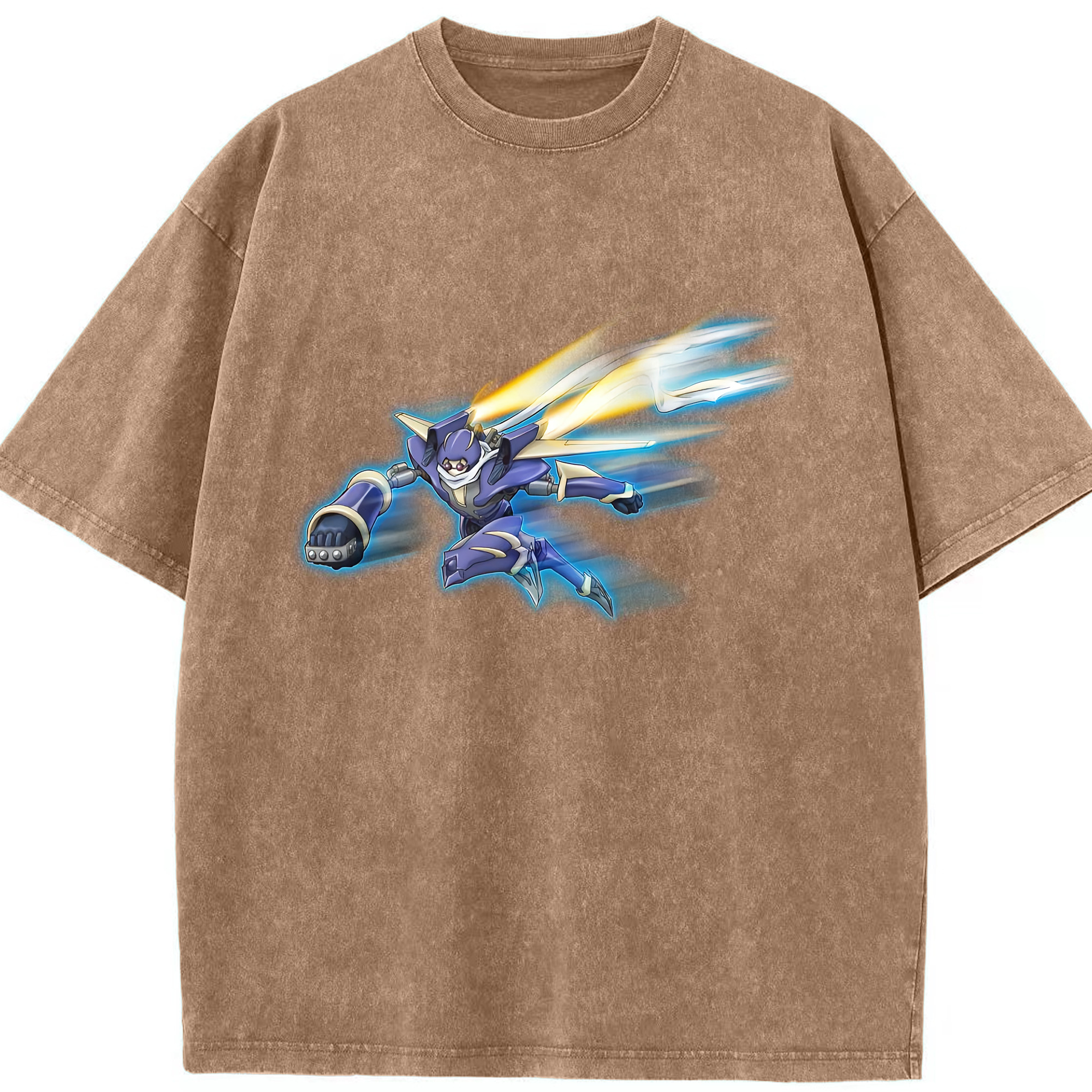（画像用） 遊☆戯☆王 Yu-Gi-Oh! 綿100% ヴィンテージ風 半袖Tシャツ（フロントプリント）