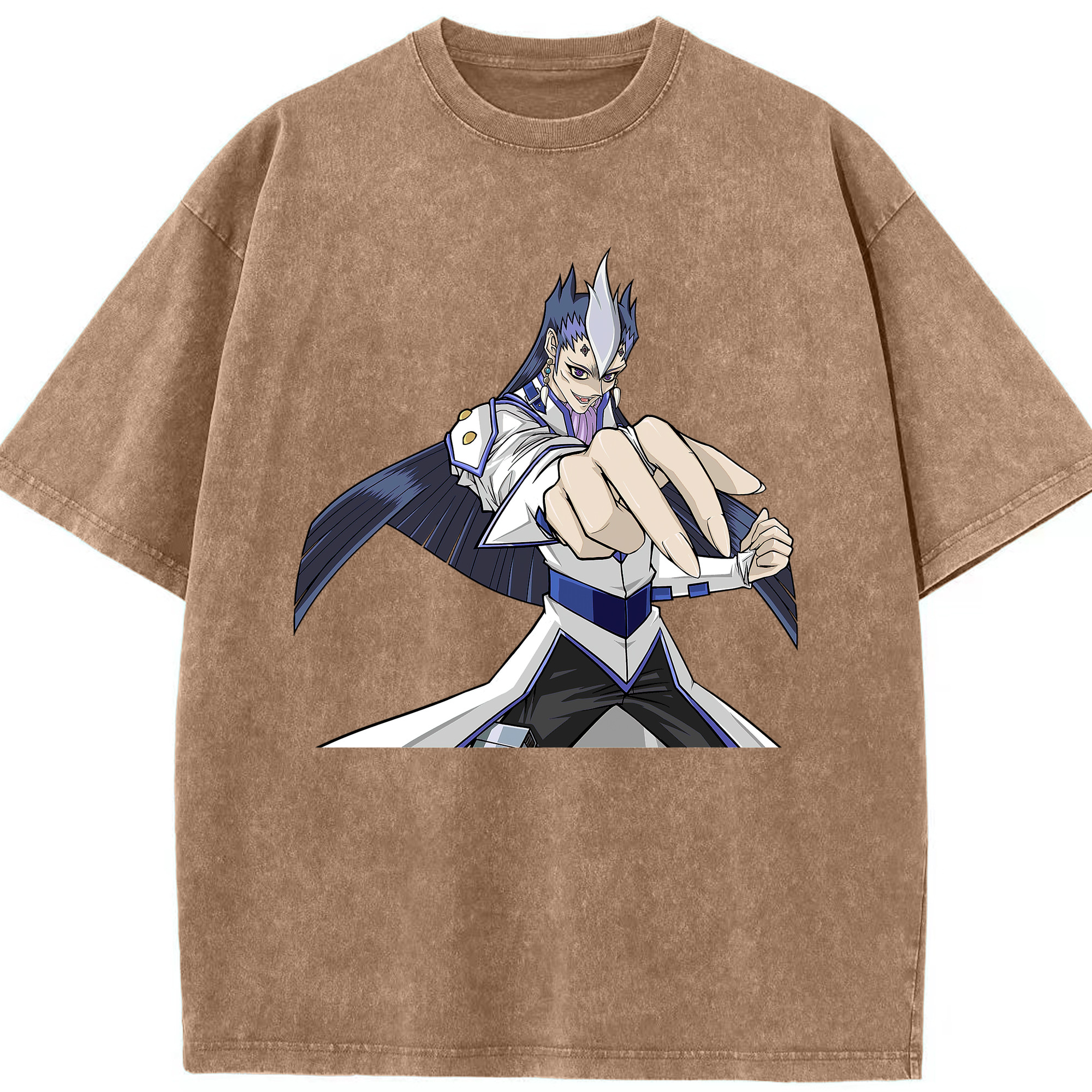 （画像用） 遊☆戯☆王 Yu-Gi-Oh! 綿100% ヴィンテージ風 半袖Tシャツ（フロントプリント）