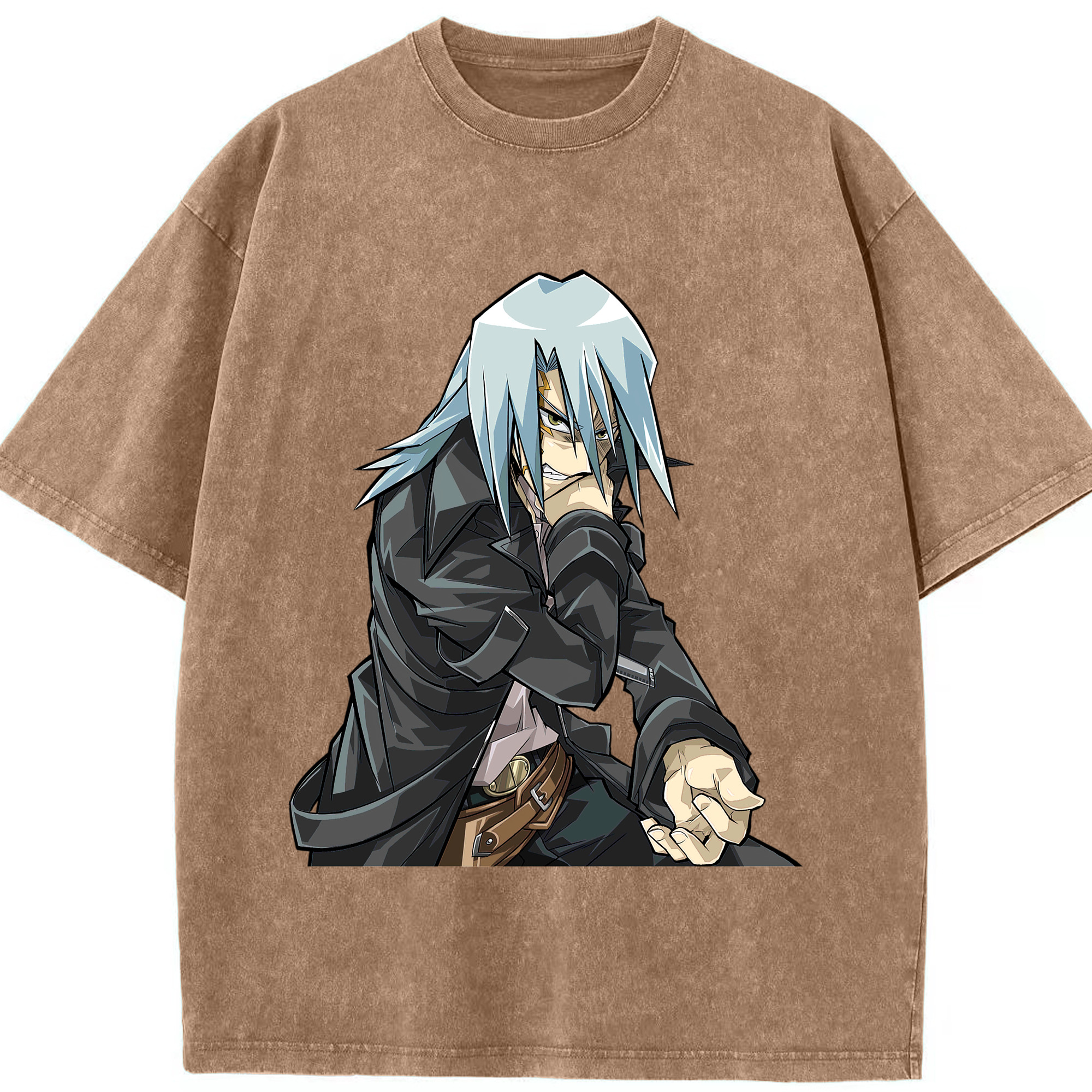 （画像用） 遊☆戯☆王 Yu-Gi-Oh! 綿100% ヴィンテージ風 半袖Tシャツ（フロントプリント）