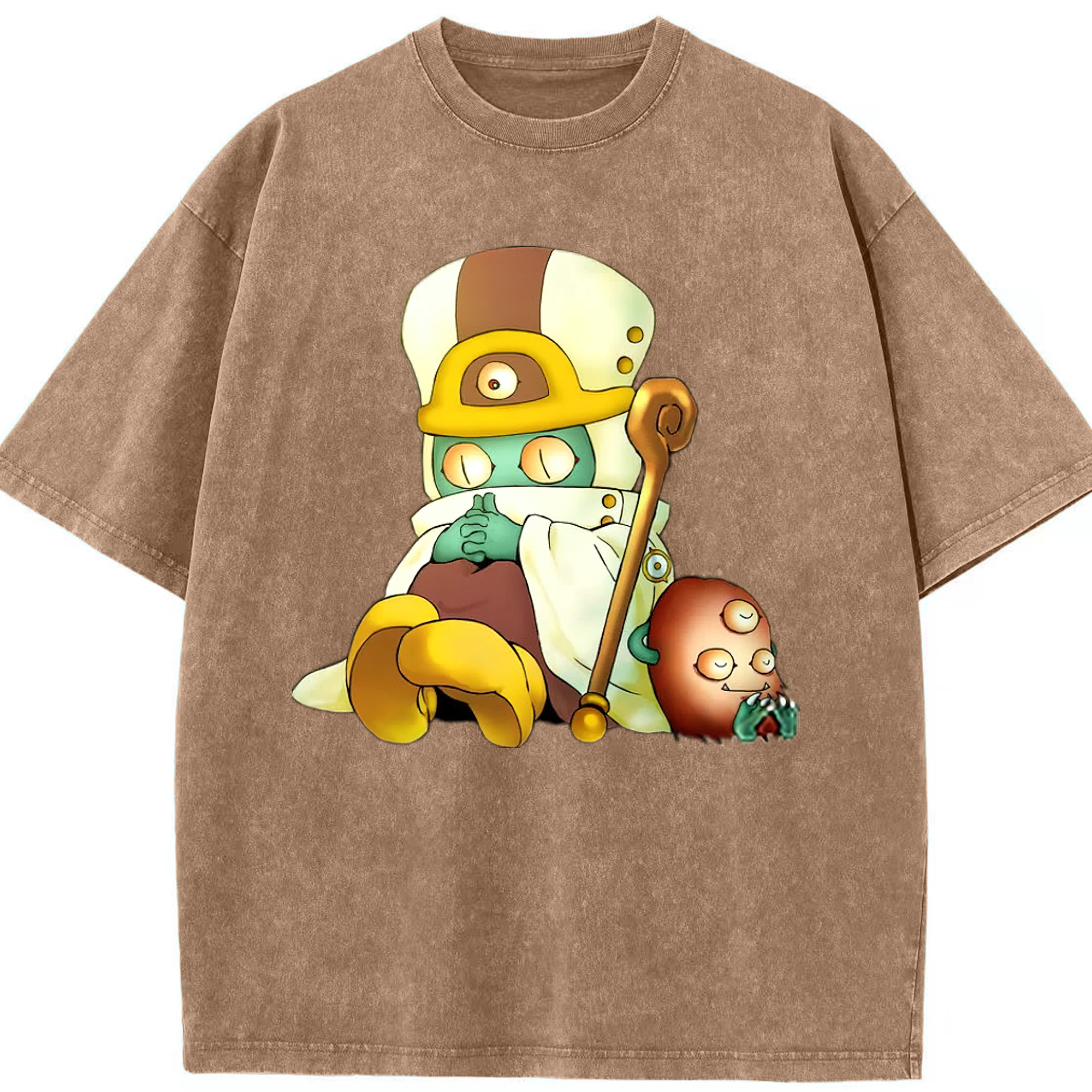 （画像用） 遊☆戯☆王 Yu-Gi-Oh! 綿100% ヴィンテージ風 半袖Tシャツ（フロントプリント）