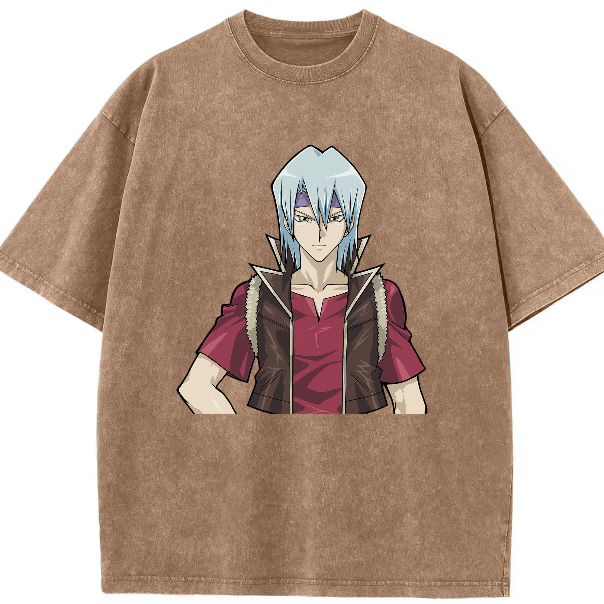 （画像用） 遊☆戯☆王 Yu-Gi-Oh! 綿100% ヴィンテージ風 半袖Tシャツ（フロントプリント）