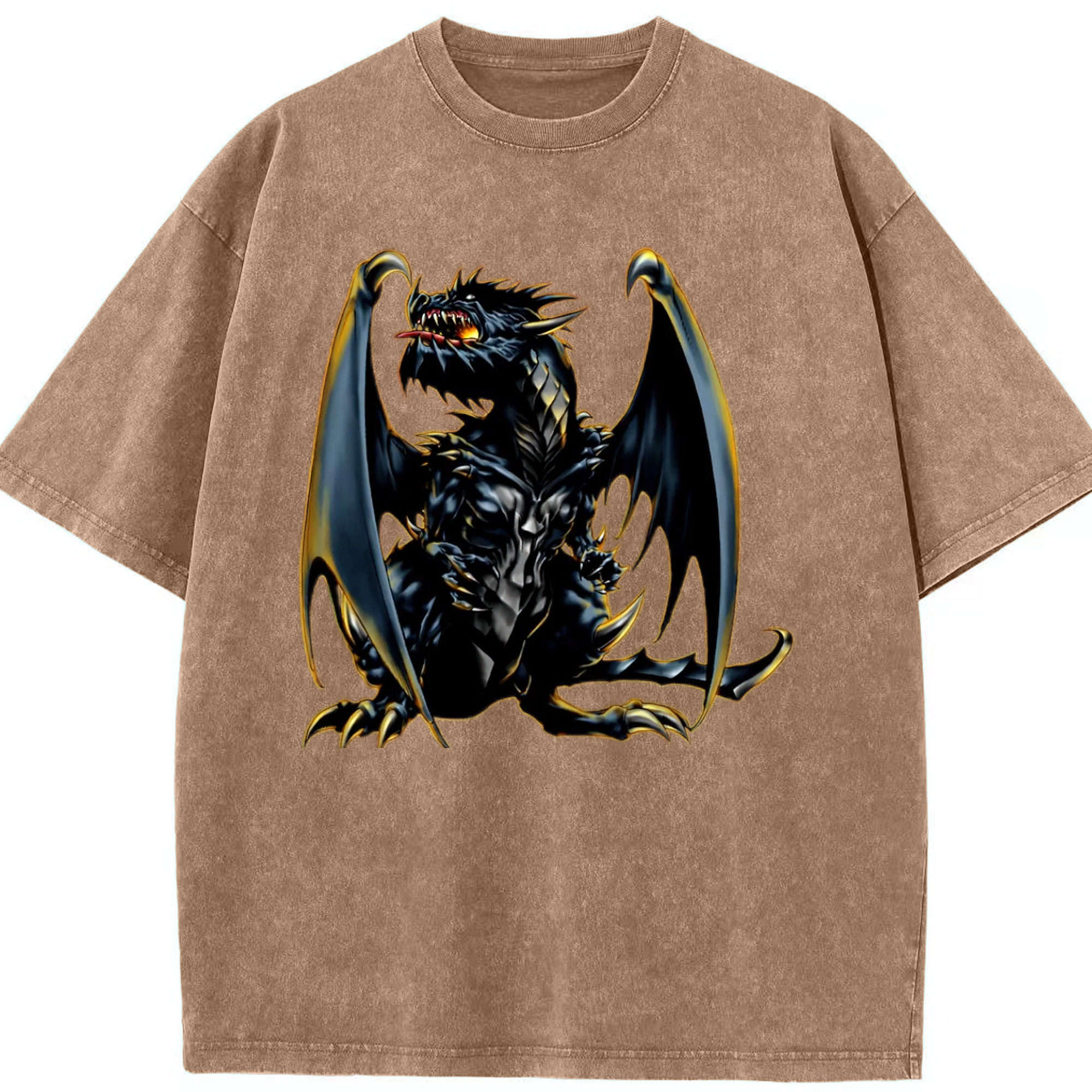 （画像用） 遊☆戯☆王 Yu-Gi-Oh! 綿100% ヴィンテージ風 半袖Tシャツ（フロントプリント）