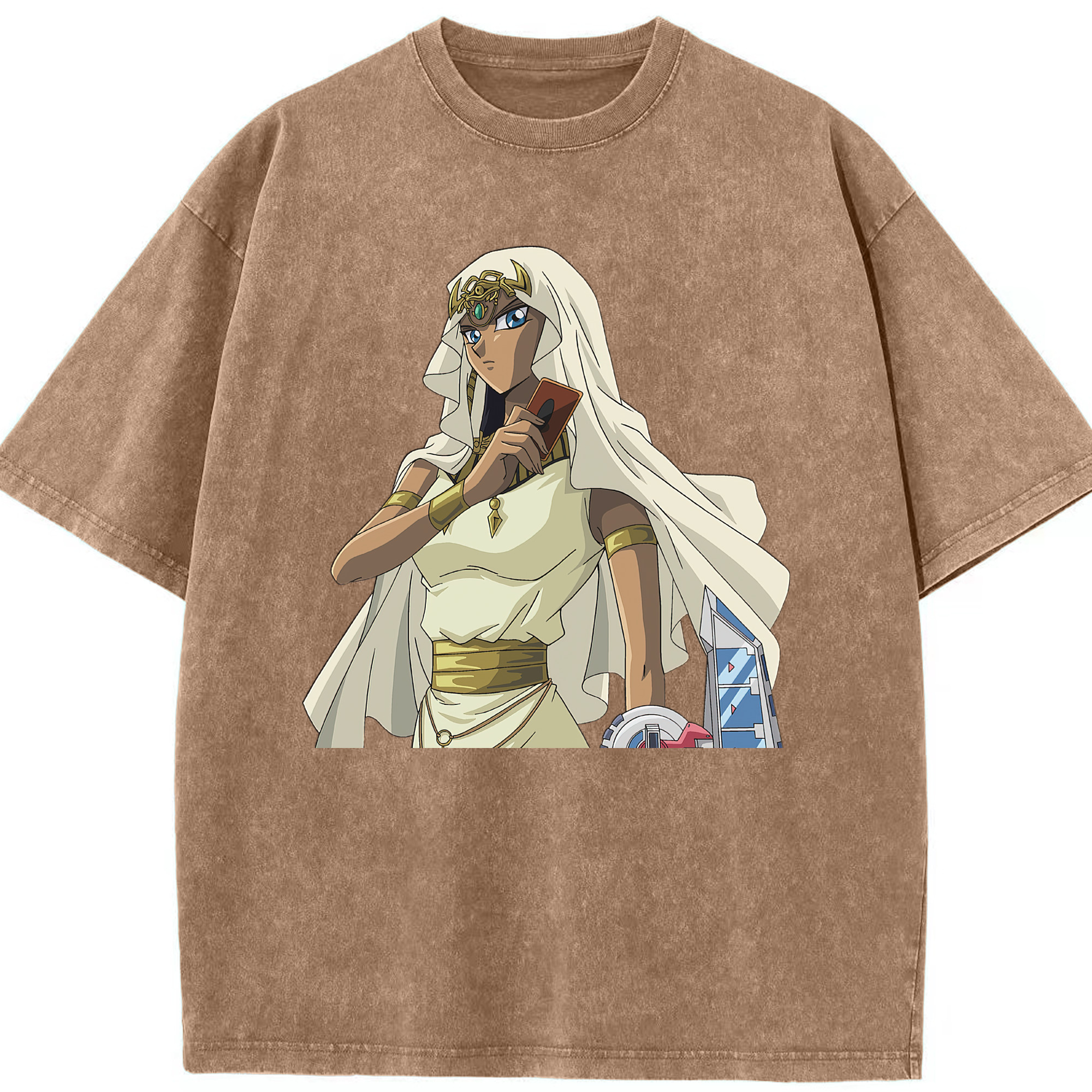 （画像用） 遊☆戯☆王 Yu-Gi-Oh! 綿100% ヴィンテージ風 半袖Tシャツ（フロントプリント）