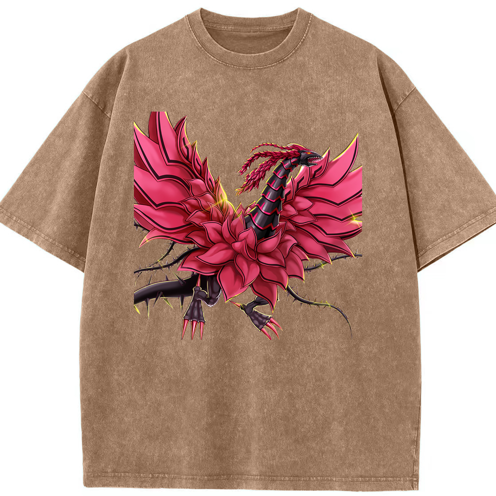 （画像用） 遊☆戯☆王 Yu-Gi-Oh! 綿100% ヴィンテージ風 半袖Tシャツ（フロントプリント）