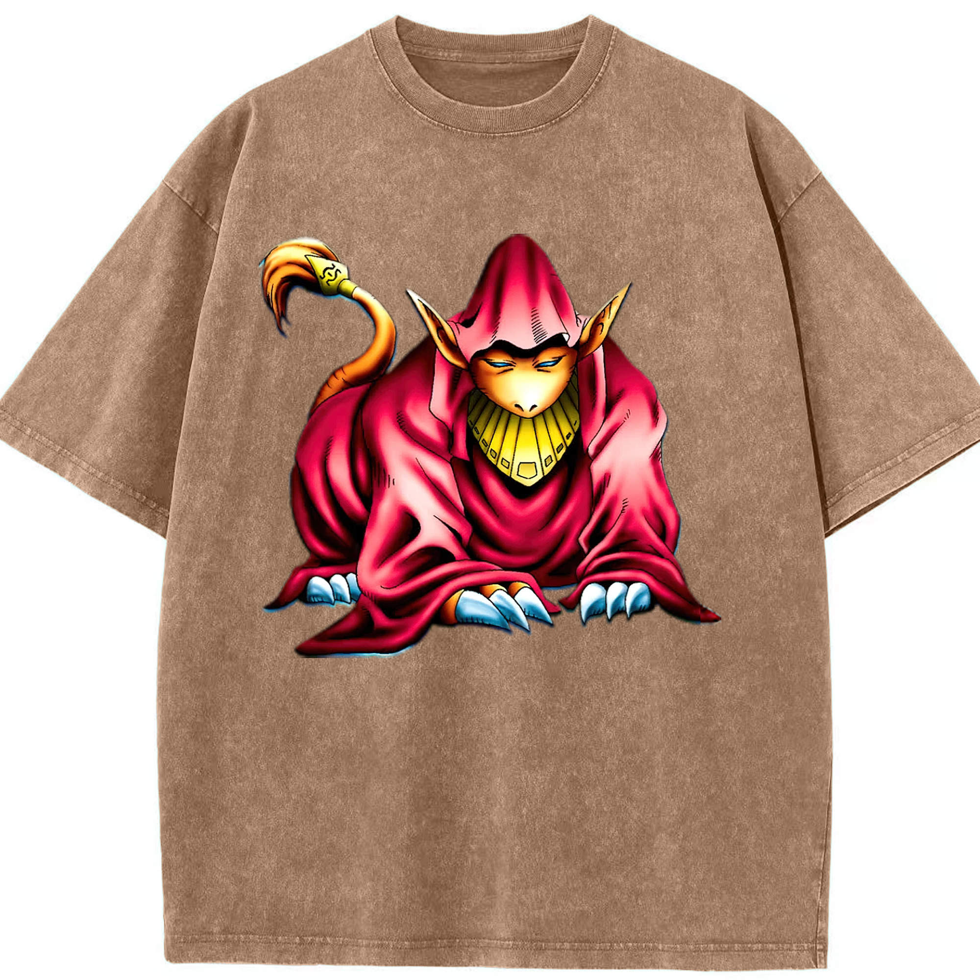 （画像用） 遊☆戯☆王 Yu-Gi-Oh! 綿100% ヴィンテージ風 半袖Tシャツ（フロントプリント）