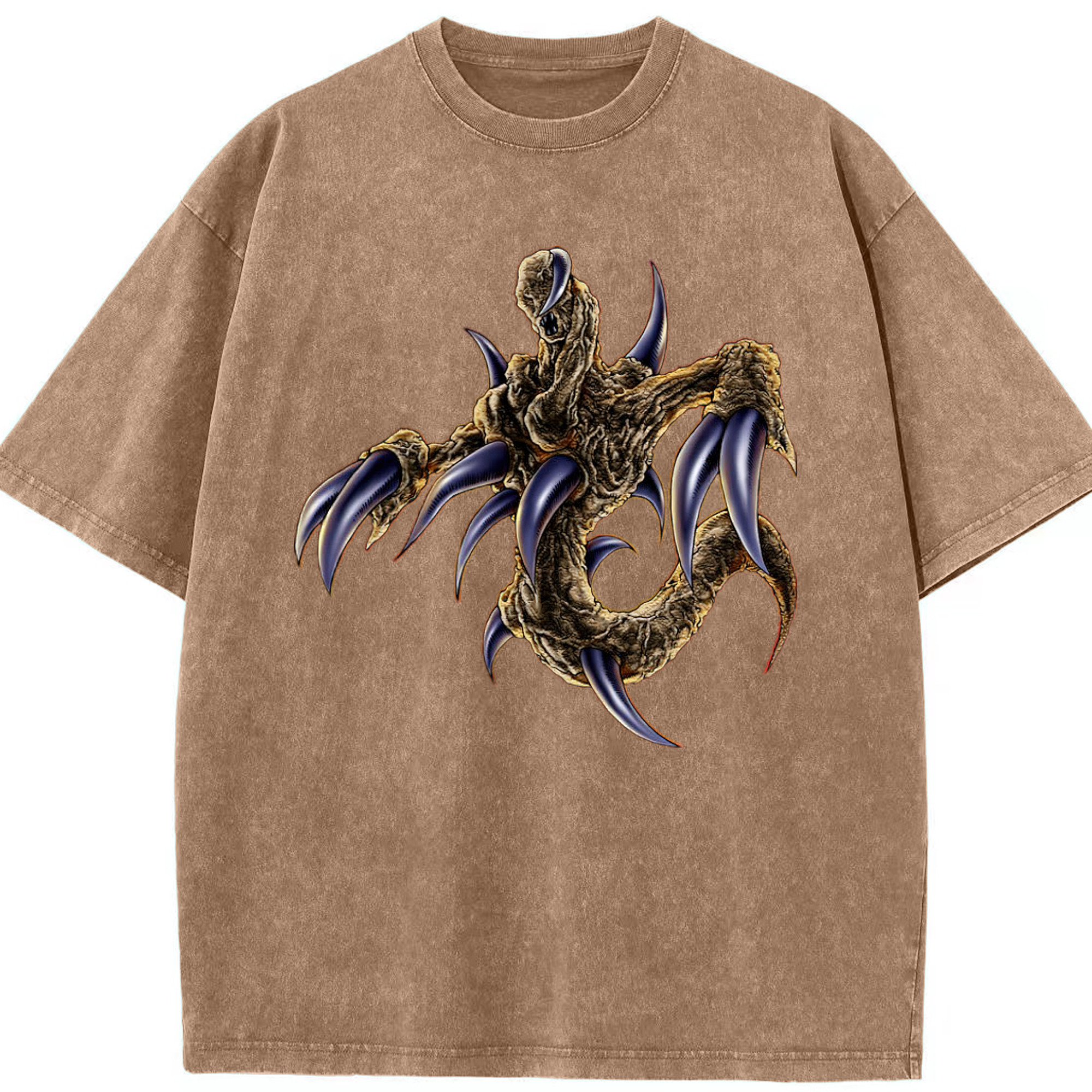 （画像用） 遊☆戯☆王 Yu-Gi-Oh! 綿100% ヴィンテージ風 半袖Tシャツ（フロントプリント）