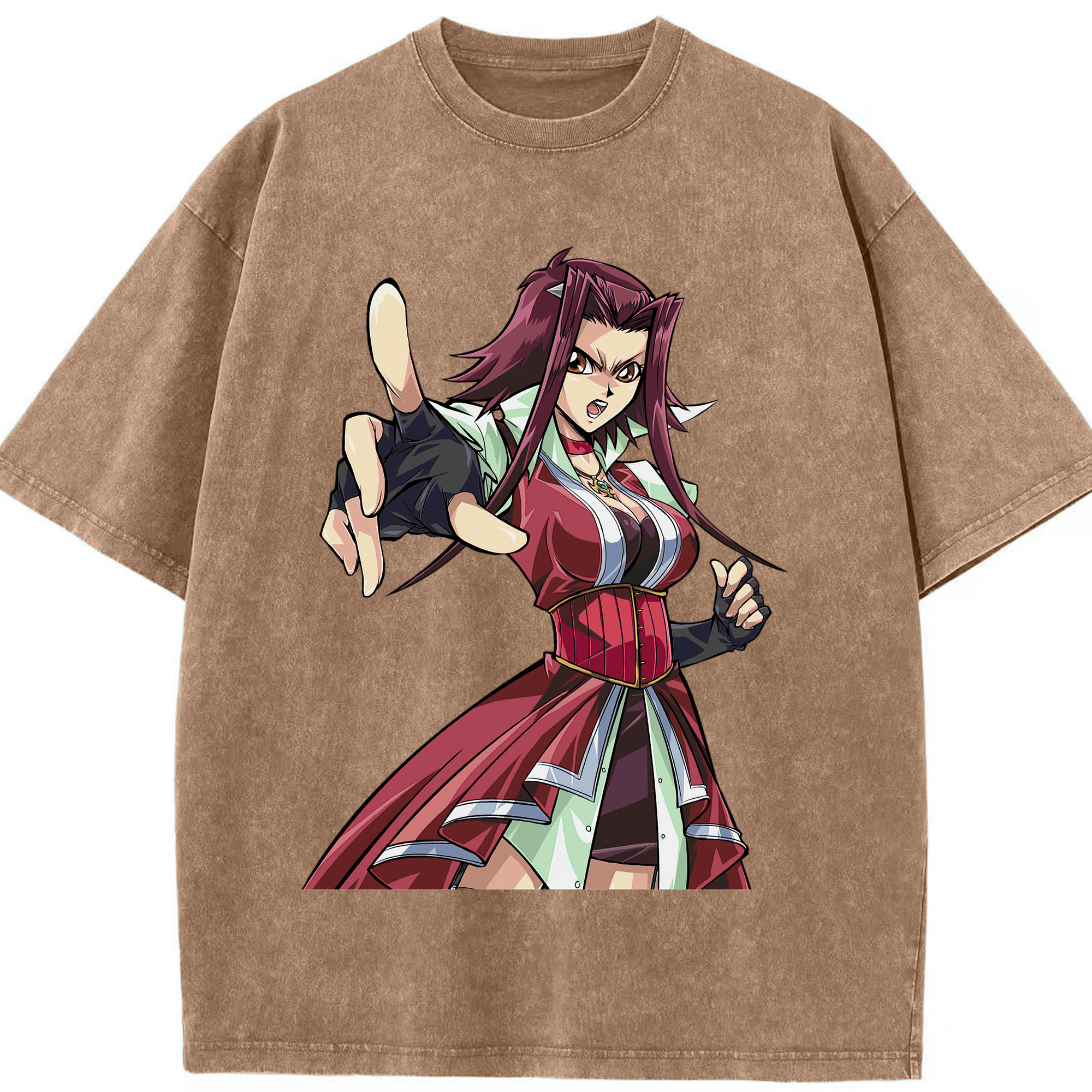 （画像用） 遊☆戯☆王 Yu-Gi-Oh! 綿100% ヴィンテージ風 半袖Tシャツ（フロントプリント）