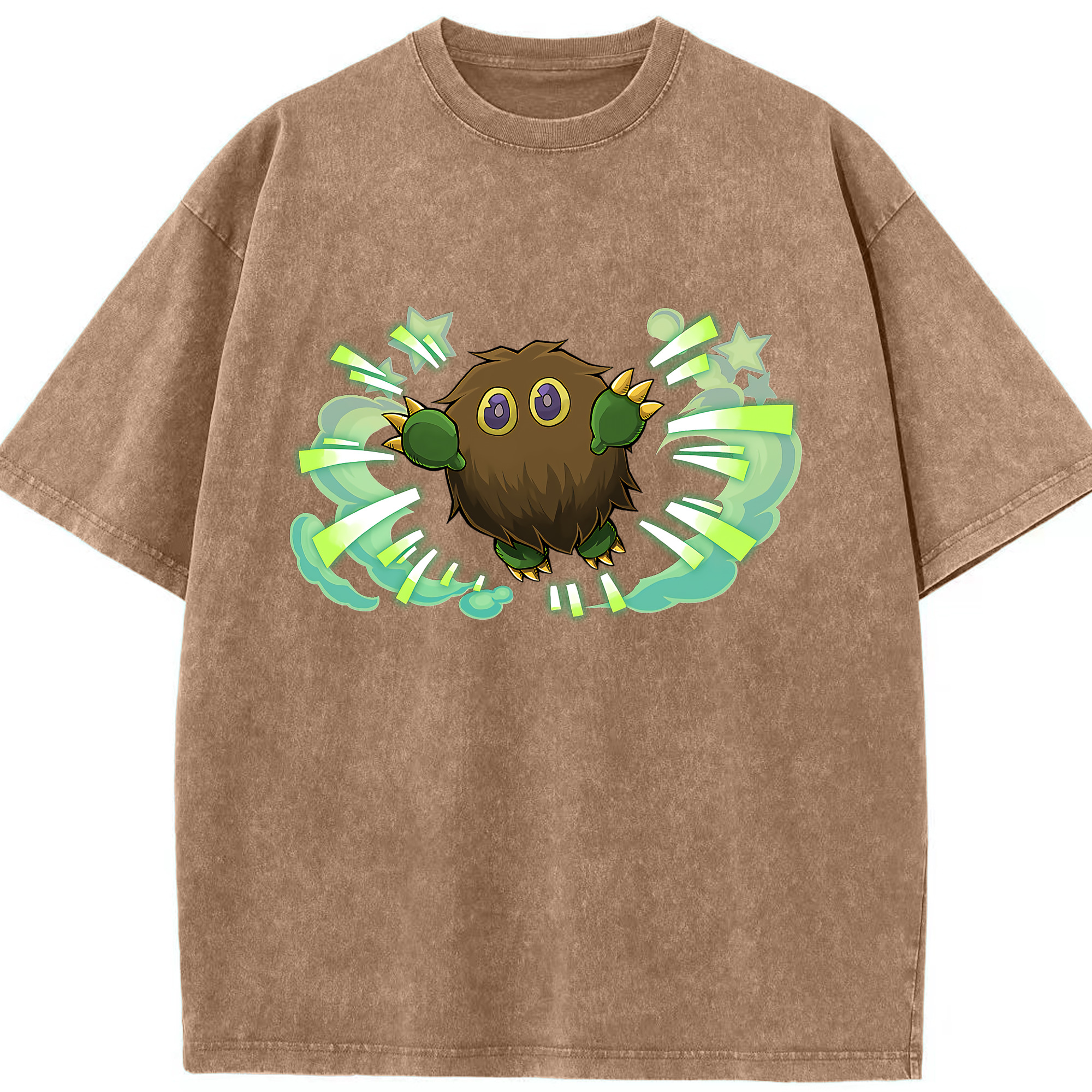 （画像用） 遊☆戯☆王 Yu-Gi-Oh! 綿100% ヴィンテージ風 半袖Tシャツ（フロントプリント）