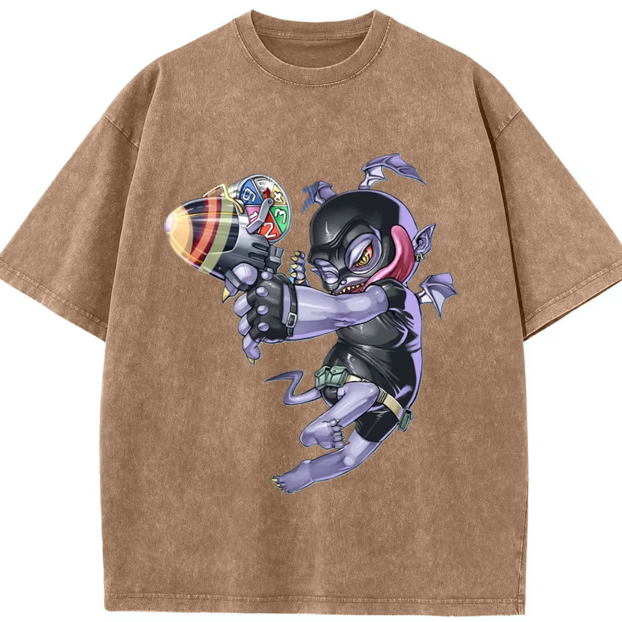 （画像用） 遊☆戯☆王 Yu-Gi-Oh! 綿100% ヴィンテージ風 半袖Tシャツ（フロントプリント）