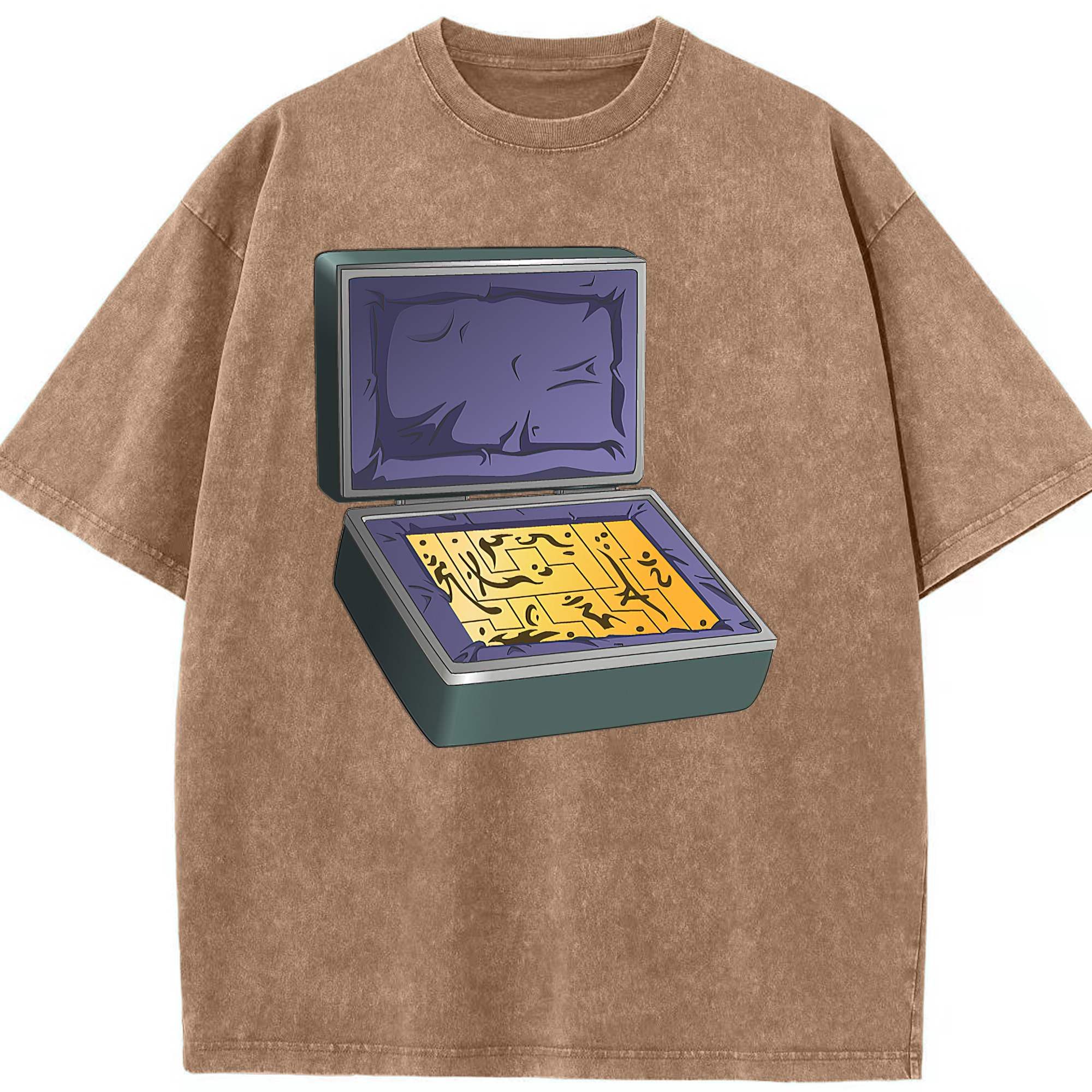 （画像用） 遊☆戯☆王 Yu-Gi-Oh! 綿100% ヴィンテージ風 半袖Tシャツ（フロントプリント）