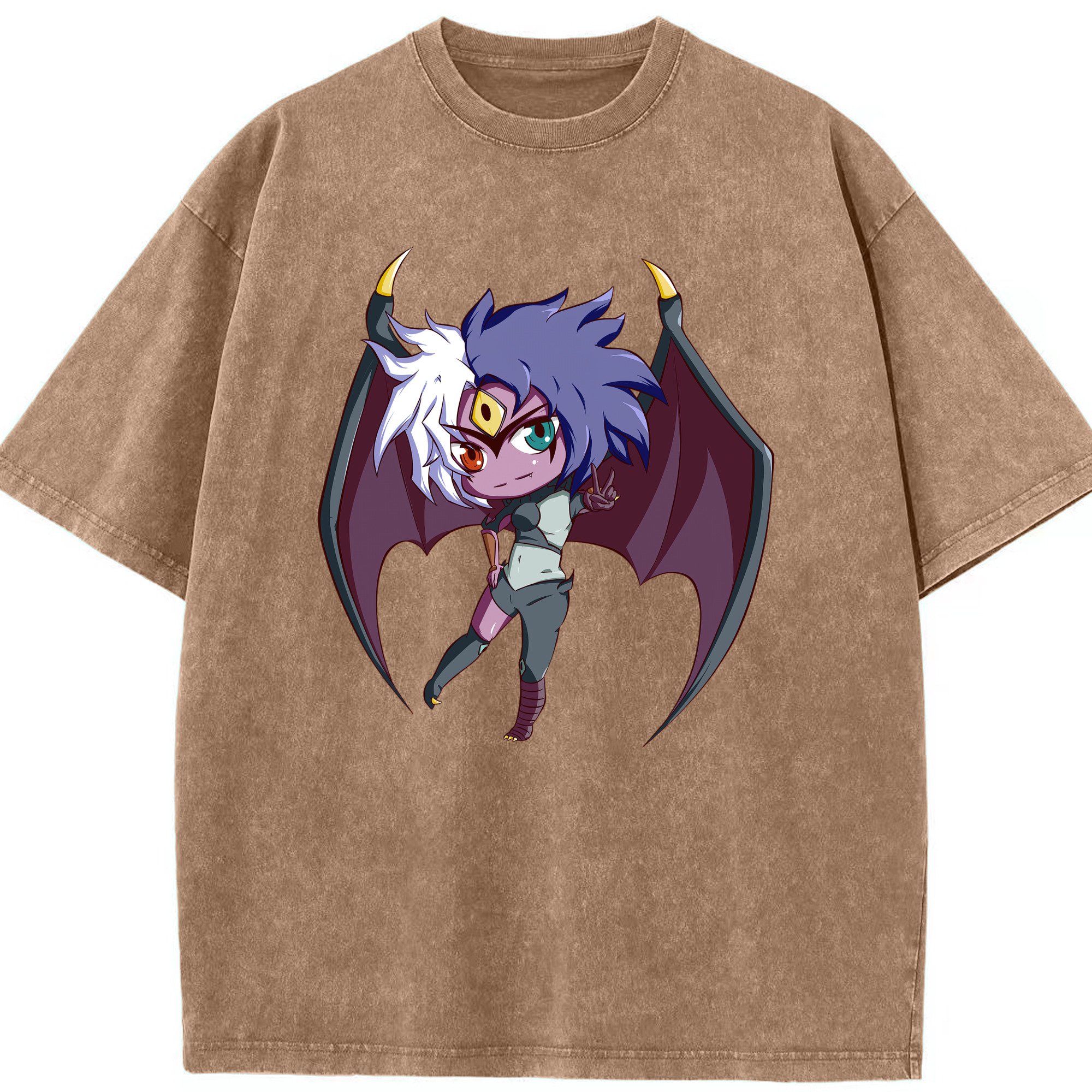 （画像用） 遊☆戯☆王 Yu-Gi-Oh! 綿100% ヴィンテージ風 半袖Tシャツ（フロントプリント）
