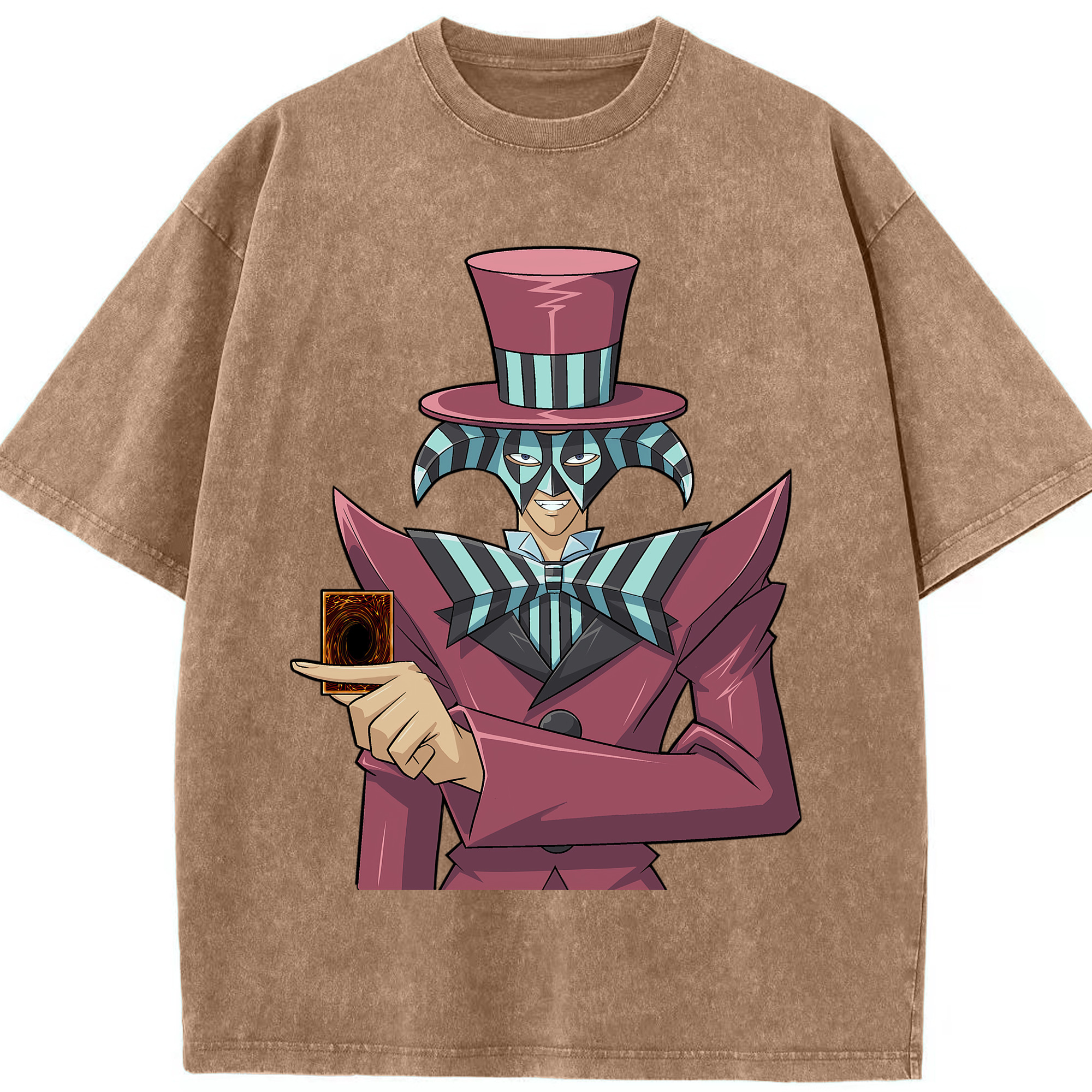 （画像用） 遊☆戯☆王 Yu-Gi-Oh! 綿100% ヴィンテージ風 半袖Tシャツ（フロントプリント）