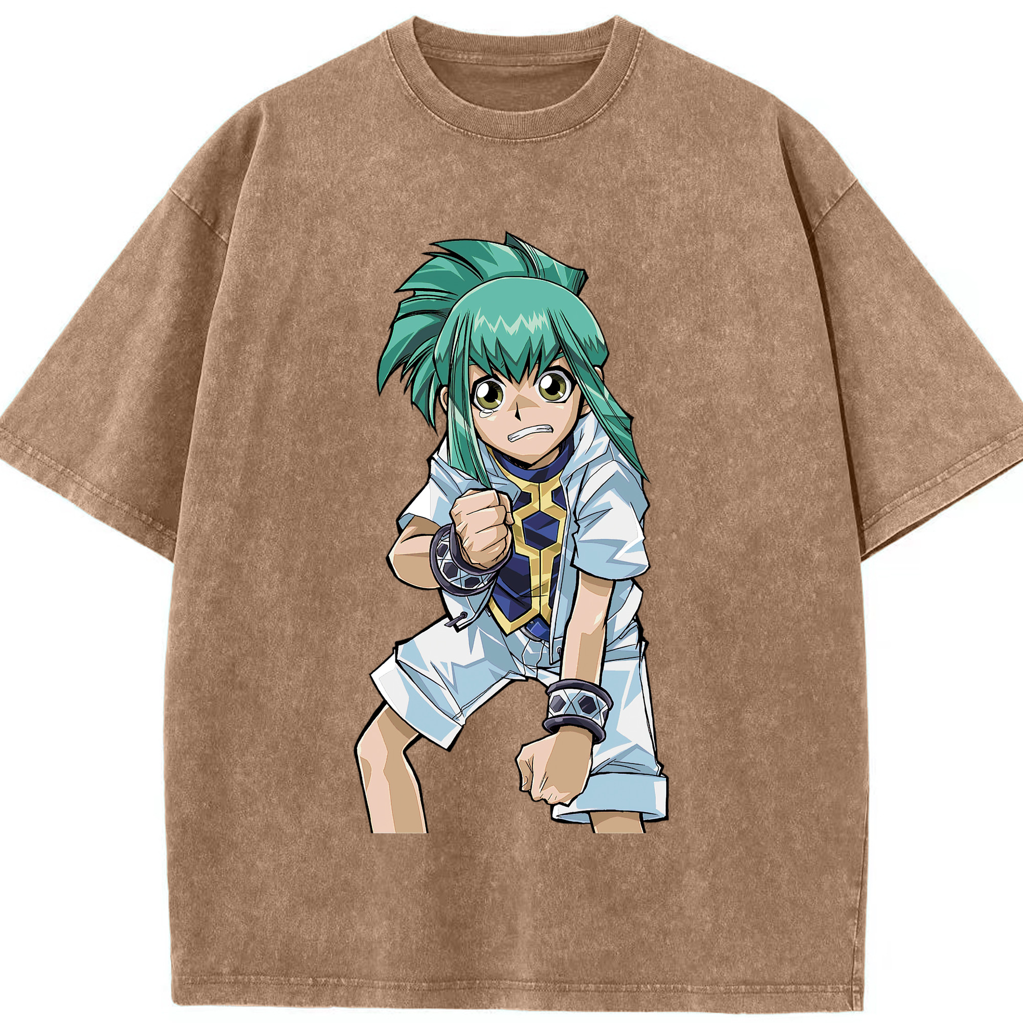 （画像用） 遊☆戯☆王 Yu-Gi-Oh! 綿100% ヴィンテージ風 半袖Tシャツ（フロントプリント）