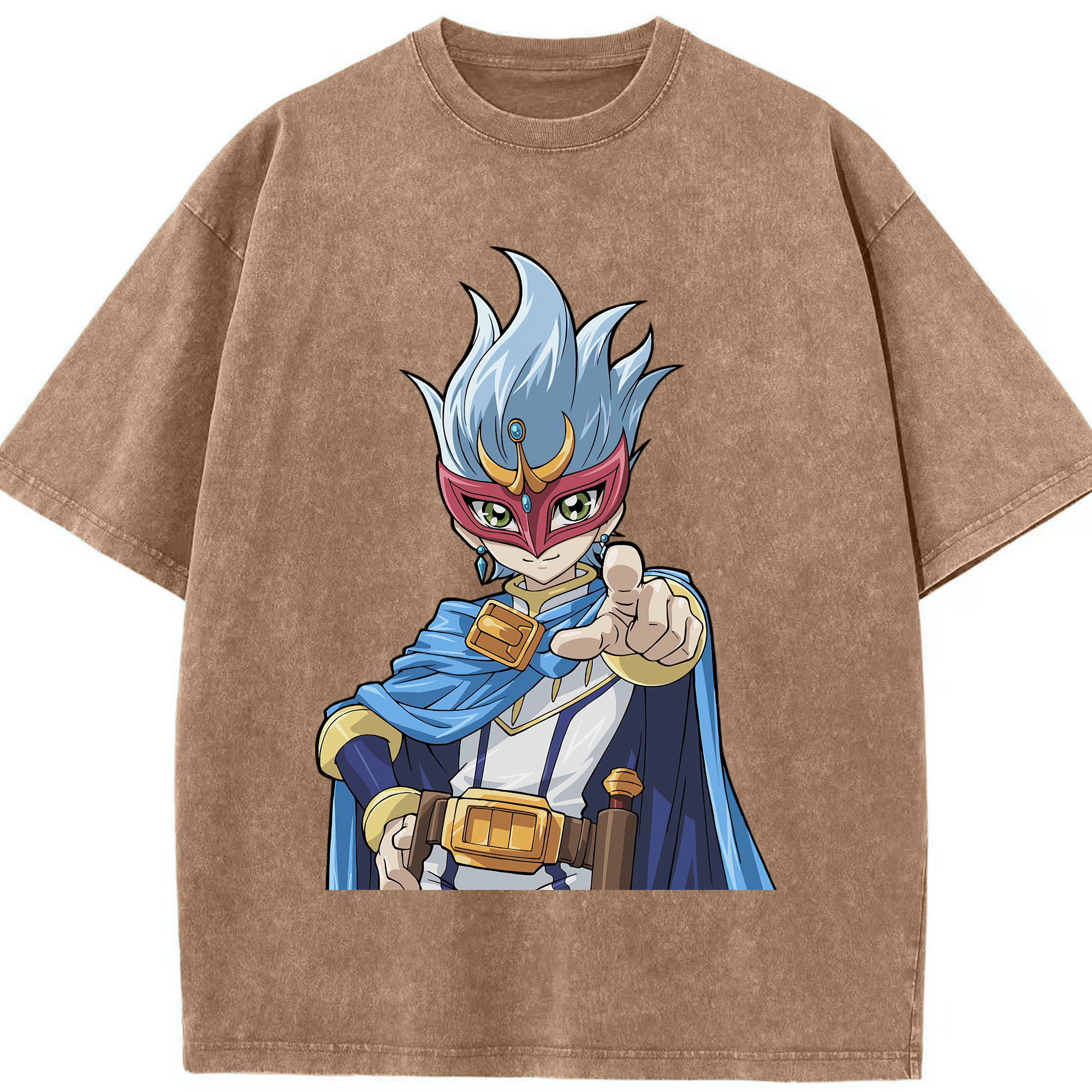 （画像用） 遊☆戯☆王 Yu-Gi-Oh! 綿100% ヴィンテージ風 半袖Tシャツ（フロントプリント）
