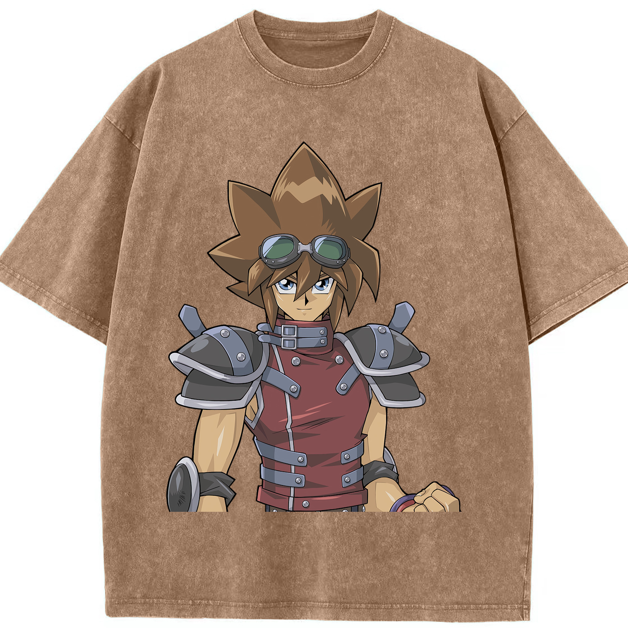 （画像用） 遊☆戯☆王 Yu-Gi-Oh! 綿100% ヴィンテージ風 半袖Tシャツ（フロントプリント）