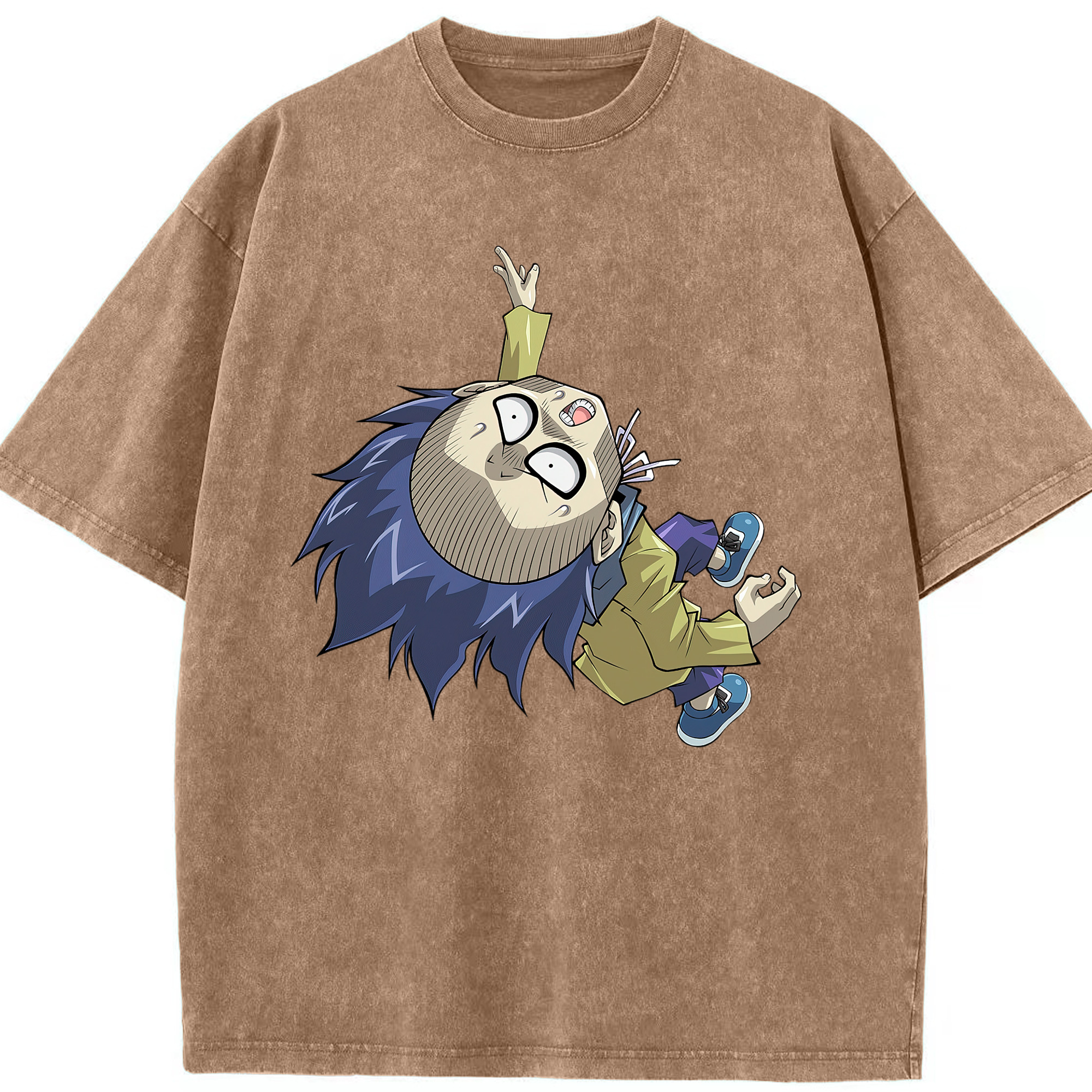 （画像用） 遊☆戯☆王 Yu-Gi-Oh! 綿100% ヴィンテージ風 半袖Tシャツ（フロントプリント）