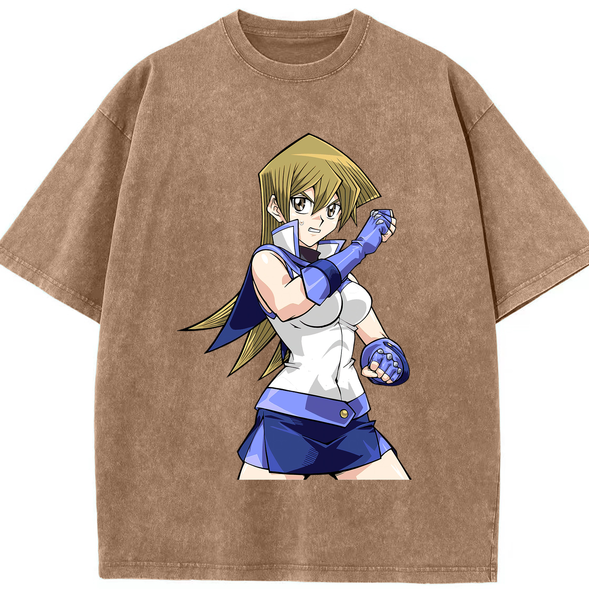 （画像用） 遊☆戯☆王 Yu-Gi-Oh! 綿100% ヴィンテージ風 半袖Tシャツ（フロントプリント）