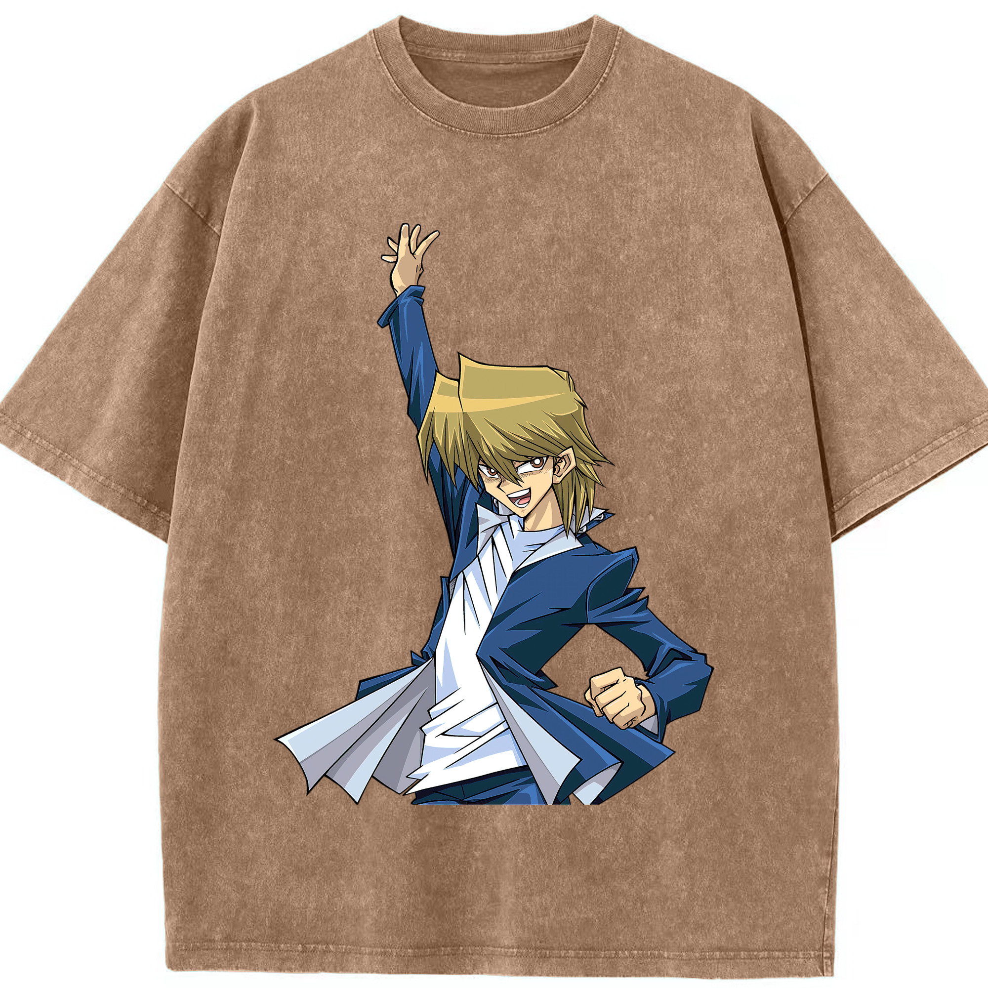 （画像用） 遊☆戯☆王 Yu-Gi-Oh! 綿100% ヴィンテージ風 半袖Tシャツ（フロントプリント）