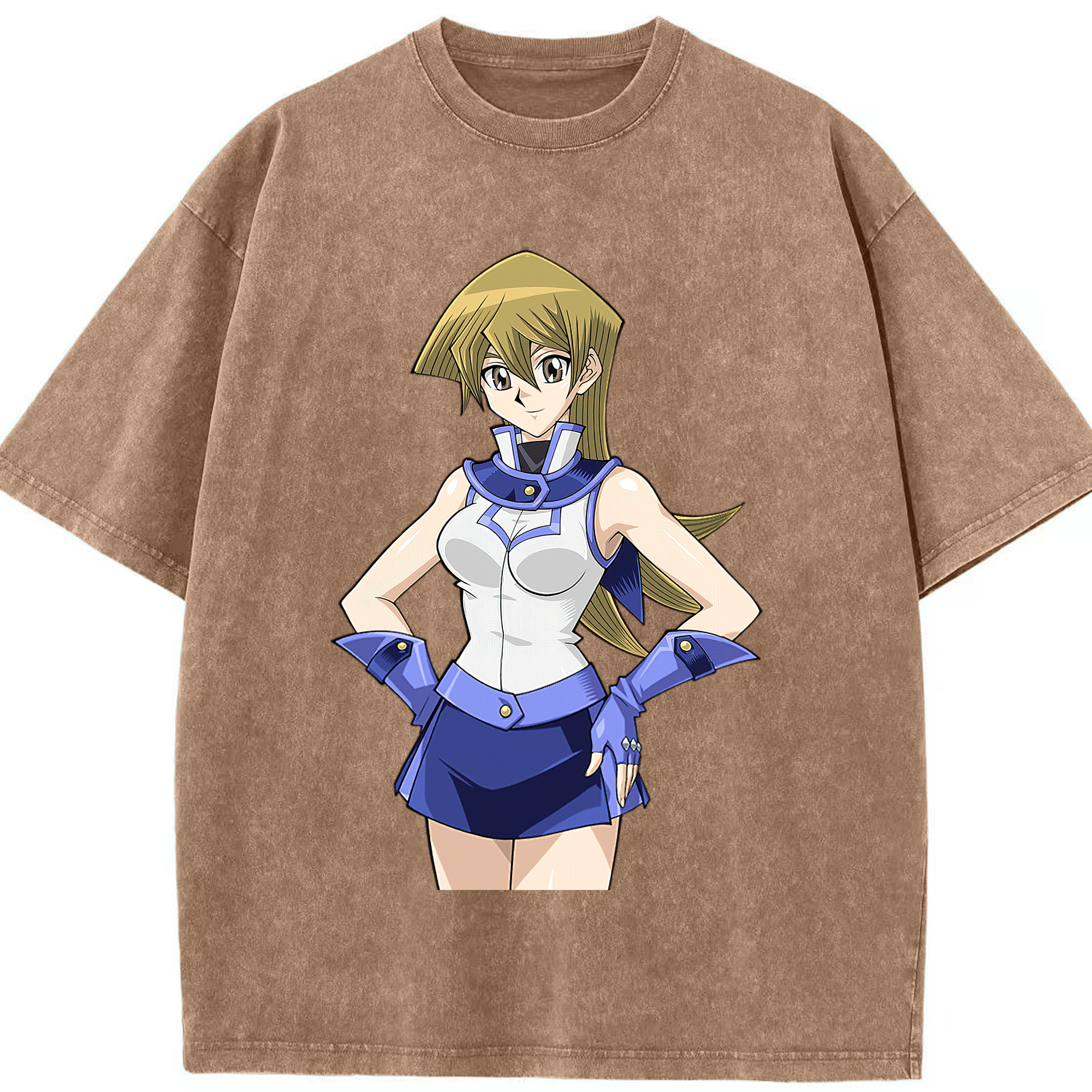 （画像用） 遊☆戯☆王 Yu-Gi-Oh! 綿100% ヴィンテージ風 半袖Tシャツ（フロントプリント）