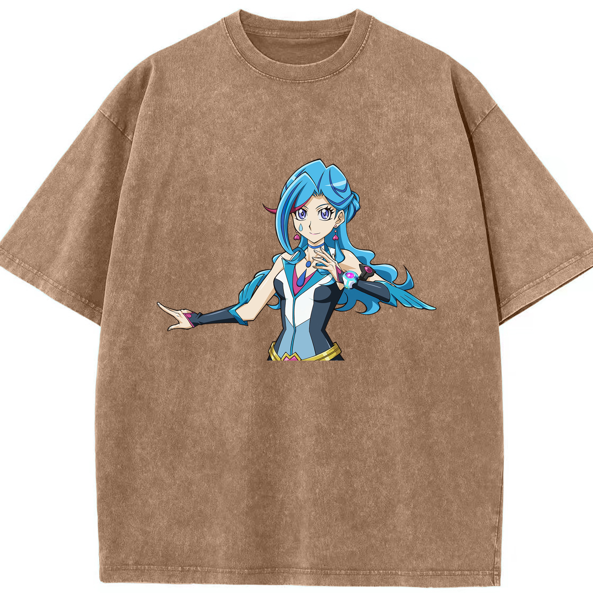 （画像用） 遊☆戯☆王 Yu-Gi-Oh! 綿100% ヴィンテージ風 半袖Tシャツ（フロントプリント）